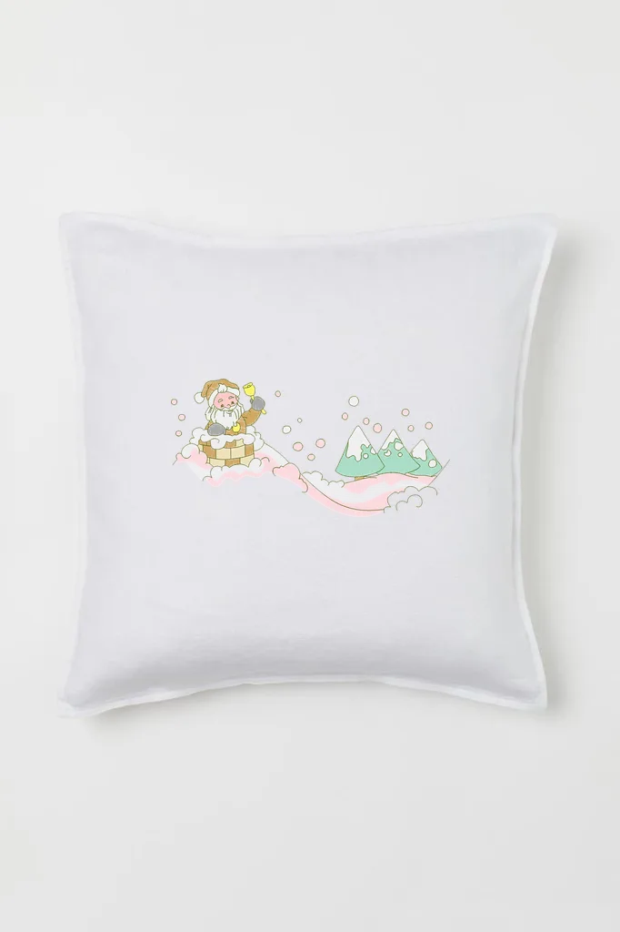 Дизайн машинной вышивки «Санта Клаус в дымоходе» (86.2×174.4 мм) — вид 2