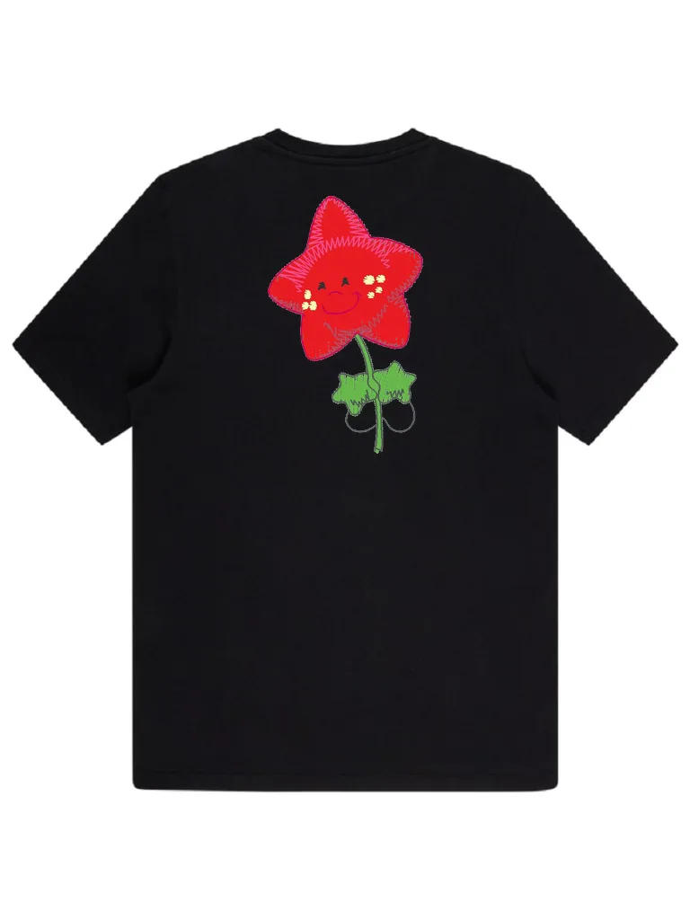 Дизайн машинной вышивки «Сказочный цветок-звездочка» (32.5×54.2 мм) — вид 4