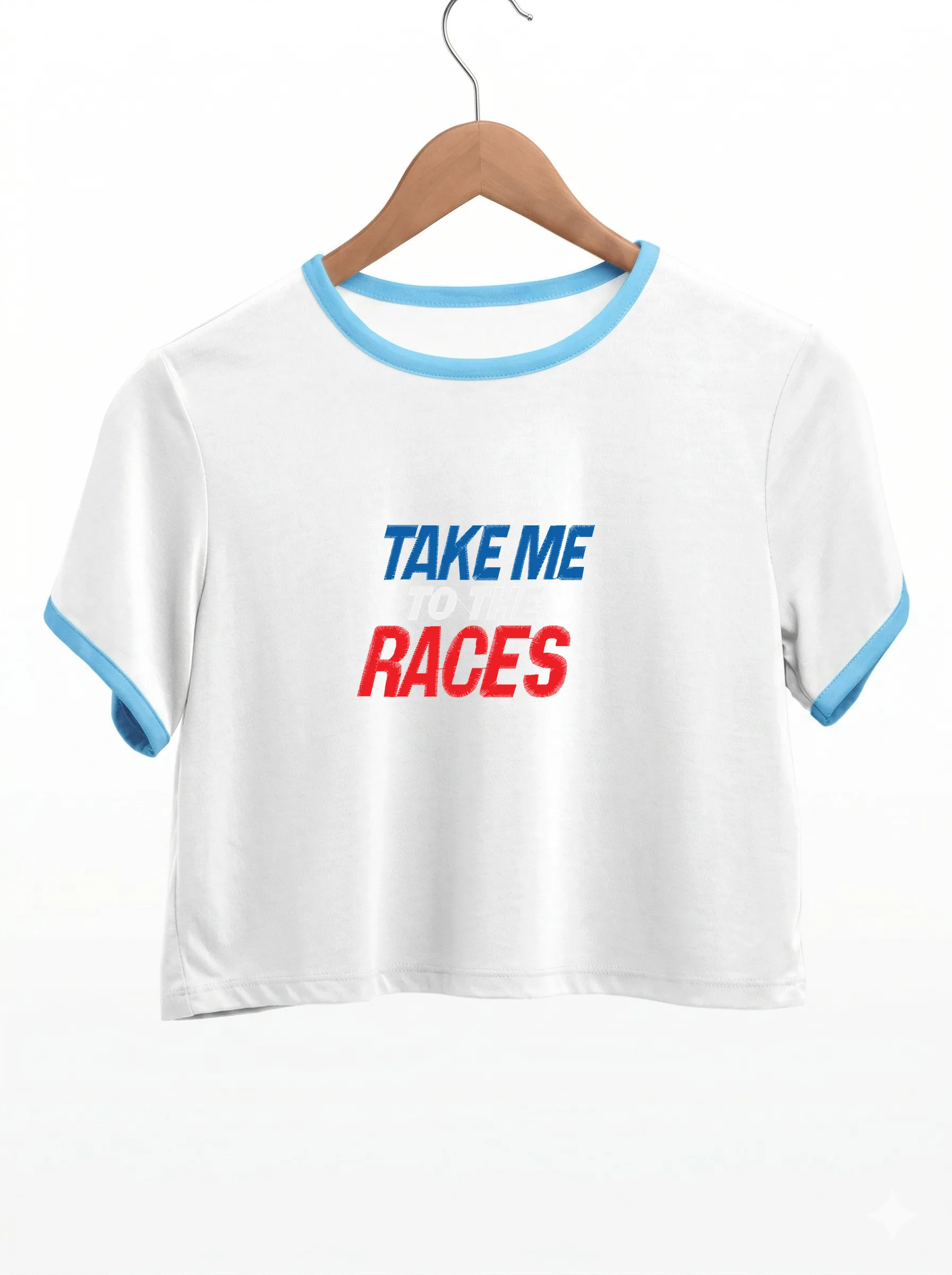 Дизайн машинной вышивки «Надпись Take Me To The Races» (97.9×71.1 мм) — вид 9