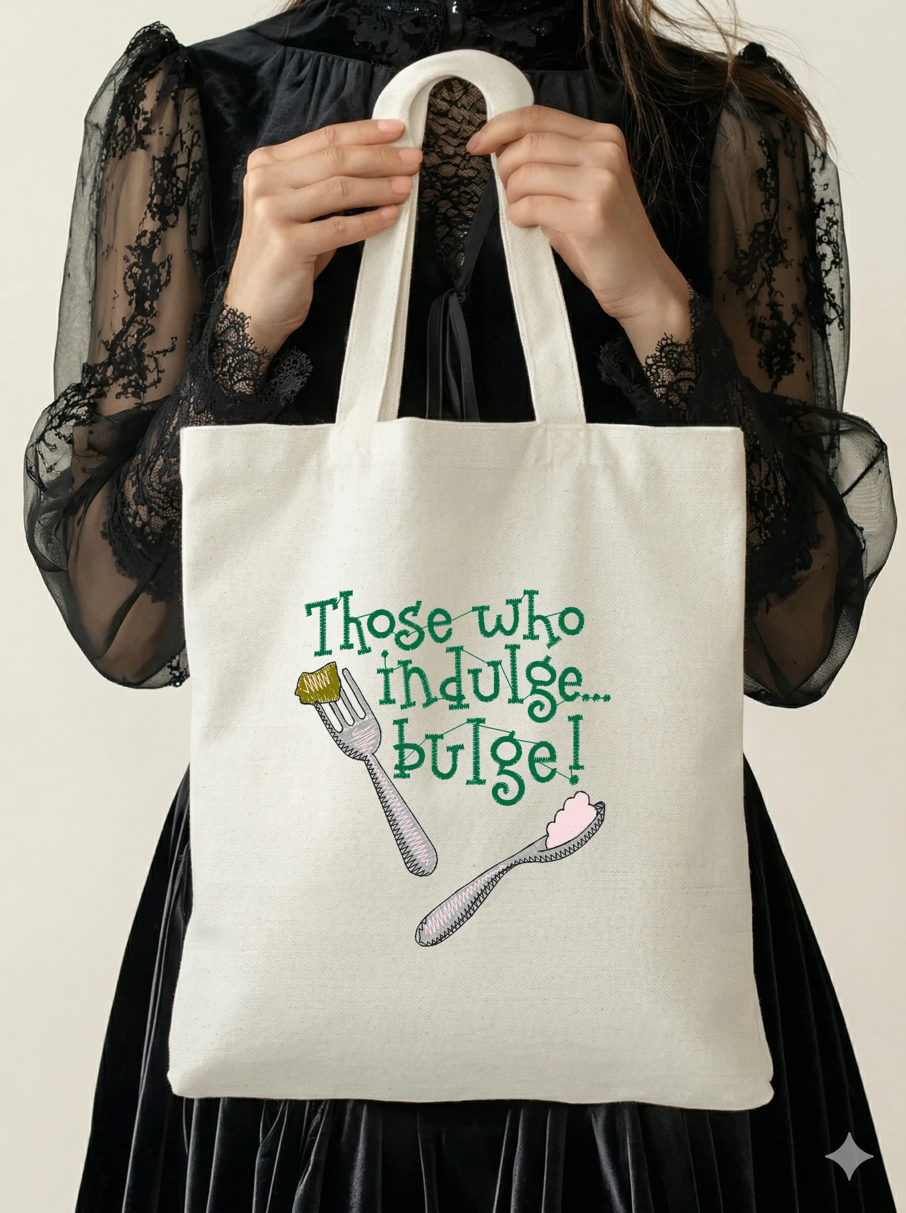 Дизайн машинной вышивки «Кулинарный юмор» (79.4×89.6 мм) — вид 5