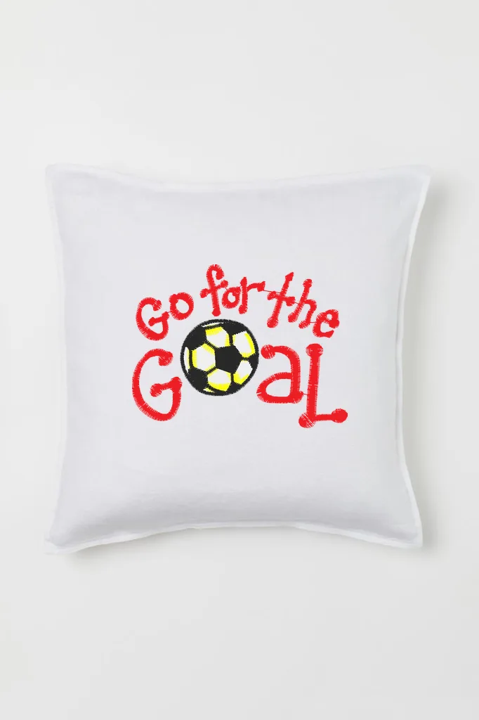 Дизайн машинной вышивки «Футбольный мяч Go for the Goal» (75.6×57.5 мм) — вид 2