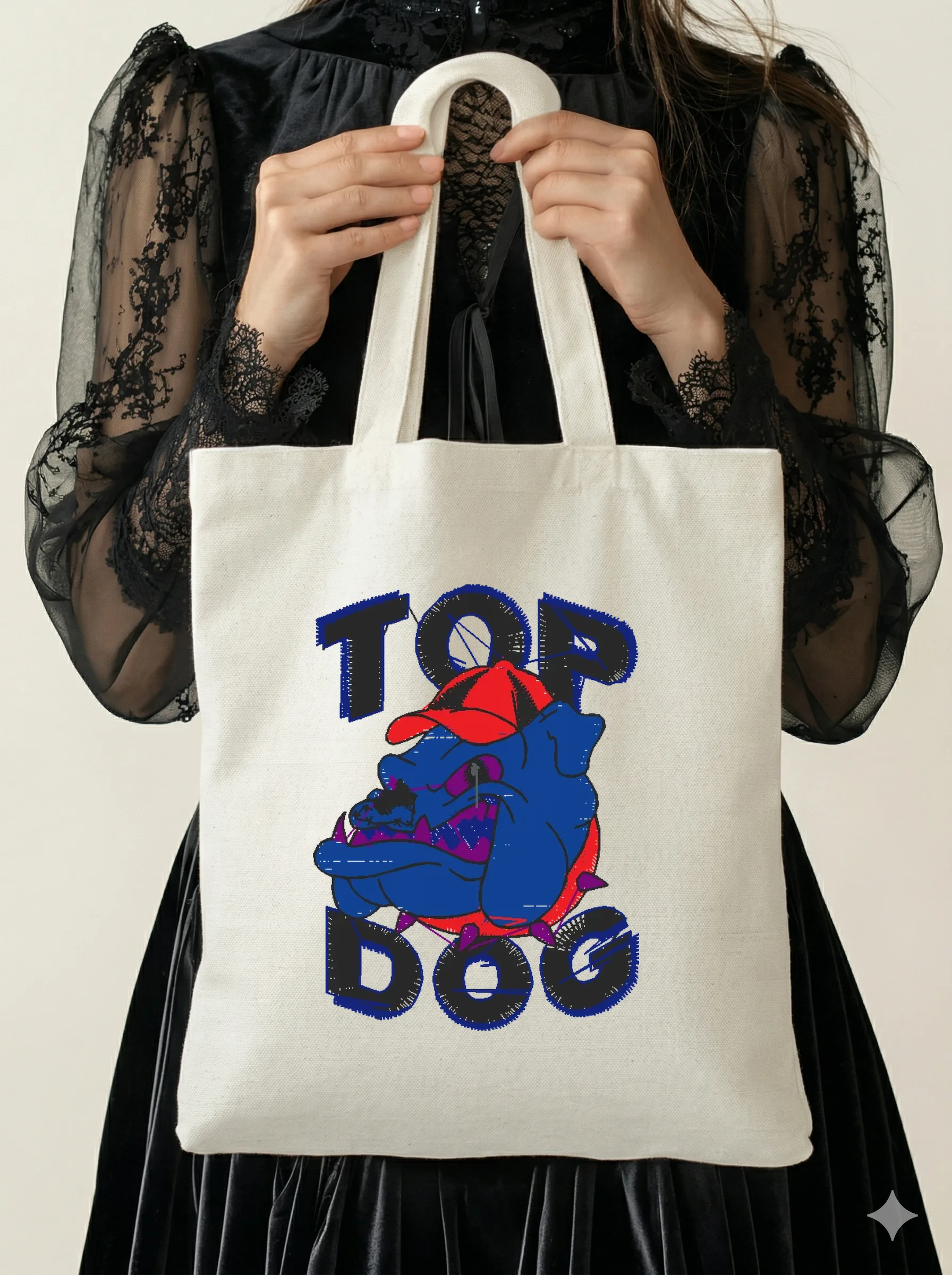 Дизайн машинной вышивки «Крутой бульдог Top Dog» (41.3×56.7 мм) — вид 5
