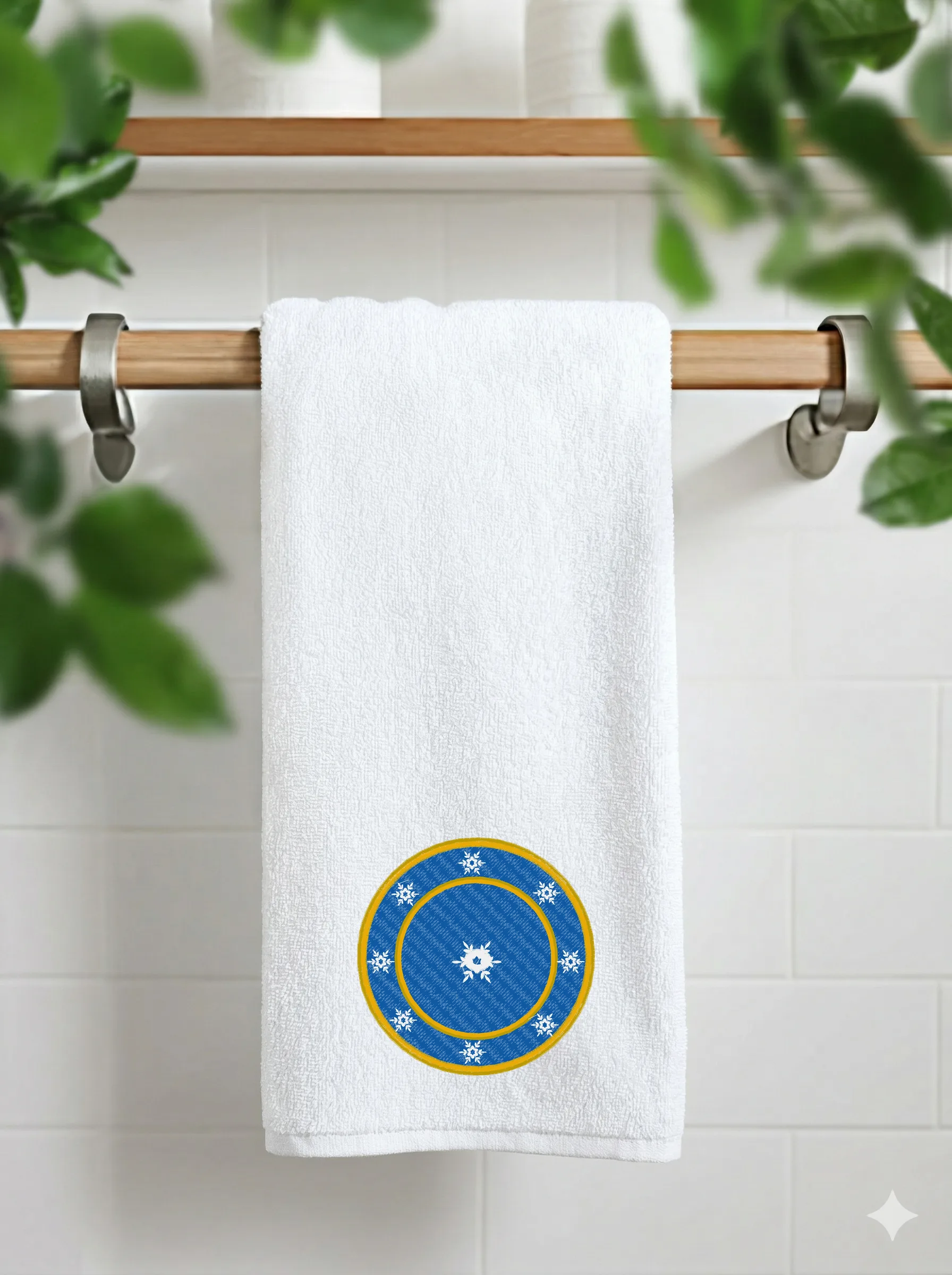 Дизайн машинной вышивки «Зимний круговой орнамент» (147.9×148.1 мм) — вид 11