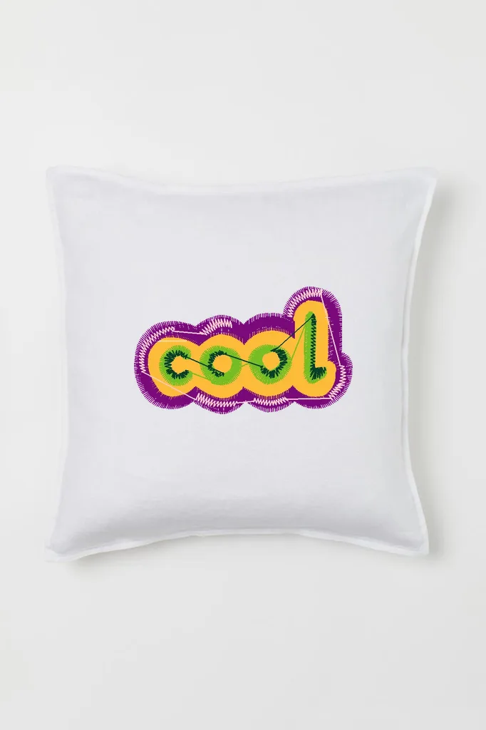 Дизайн машинной вышивки «Стильная надпись Cool» (53.2×31 мм) — вид 2