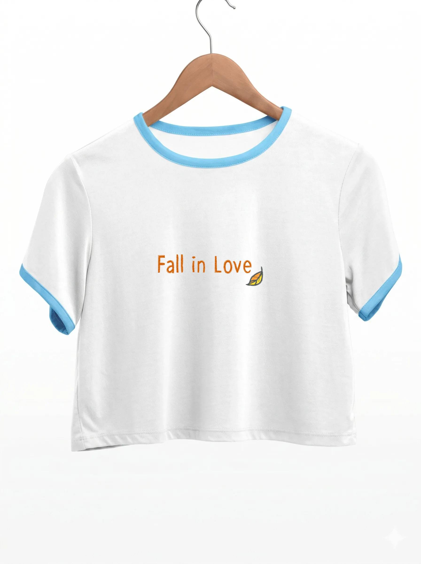 Дизайн машинной вышивки «Надпись Fall in Love» (100.8×30 мм) — вид 9