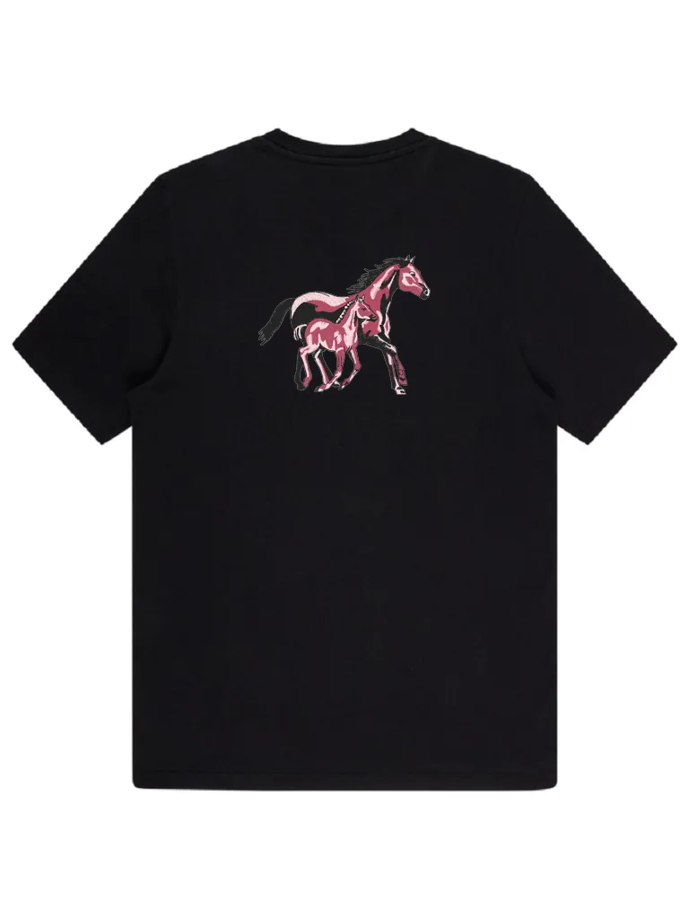 Дизайн машинной вышивки «Лошадь с жеребенком» (98×79.9 мм) — вид 4