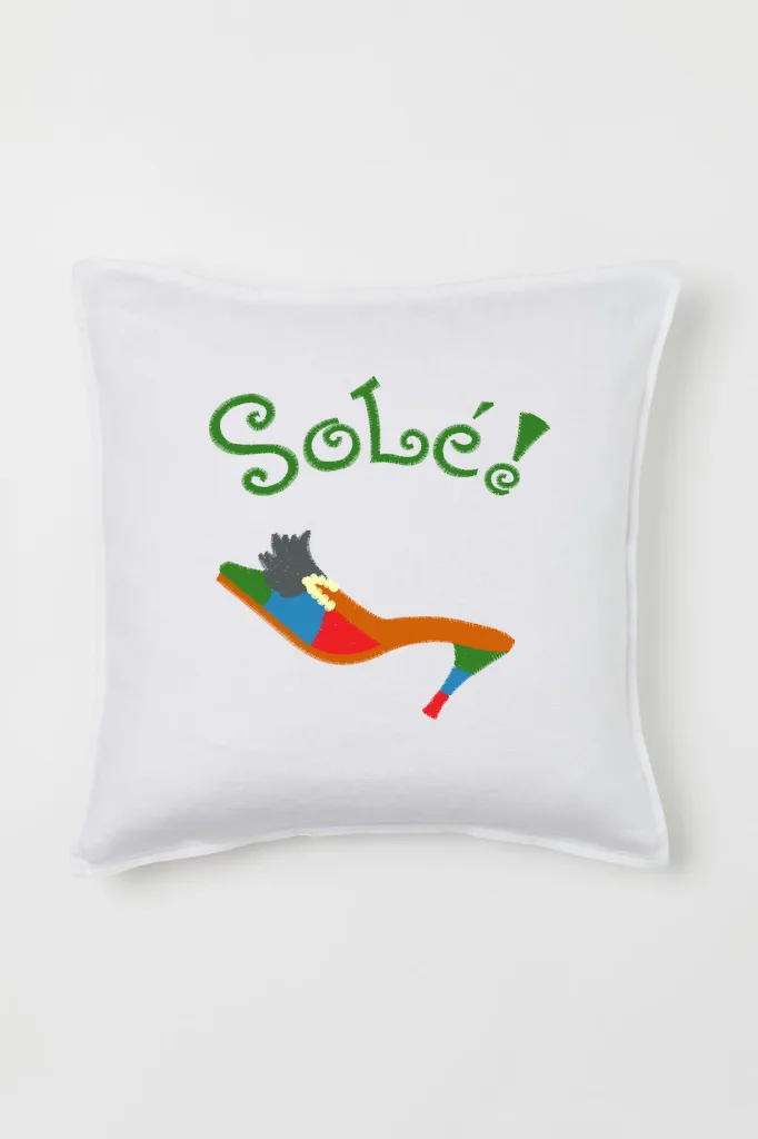 Дизайн машинной вышивки «Модная туфелька Solé» (97.4×97.9 мм) — вид 2