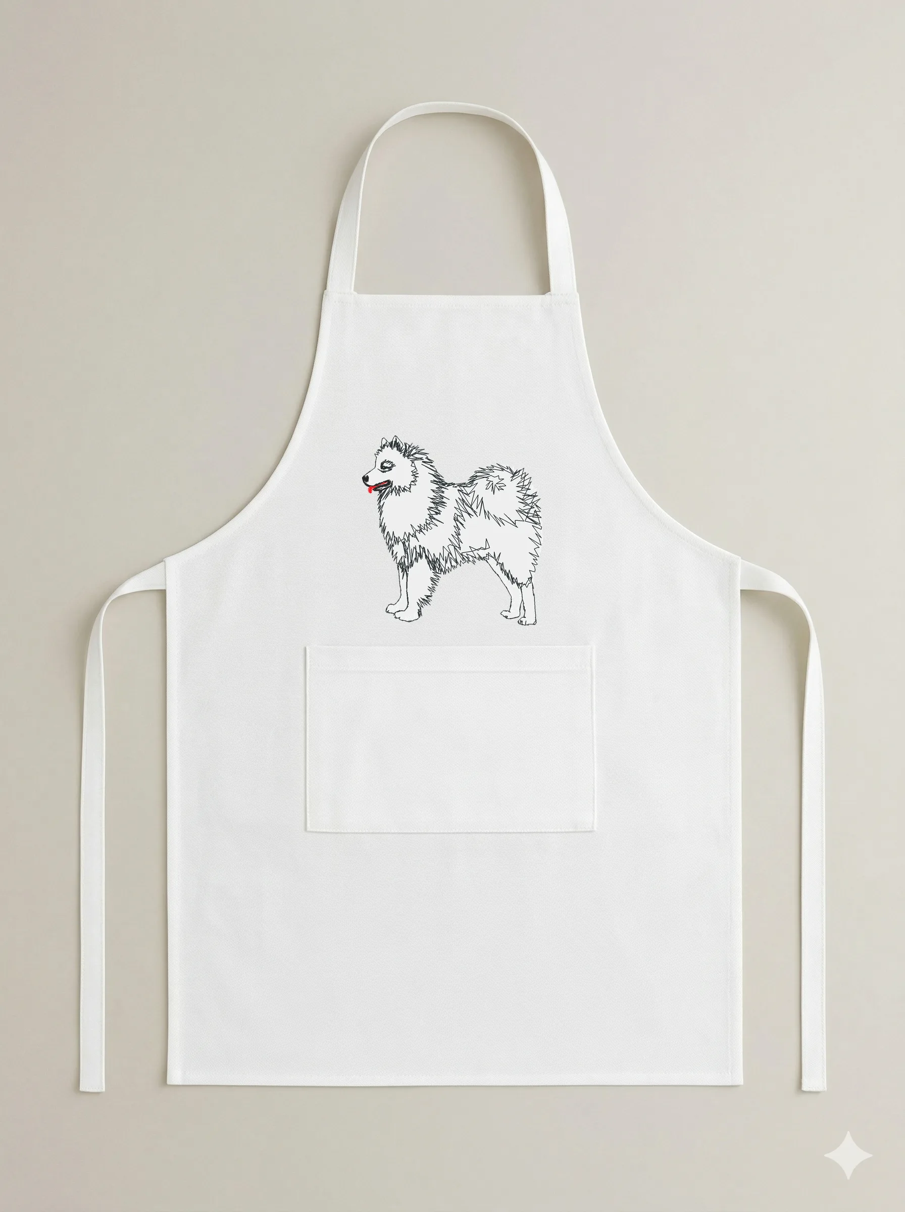 Пушистый белый самоед (миниатюра 6)