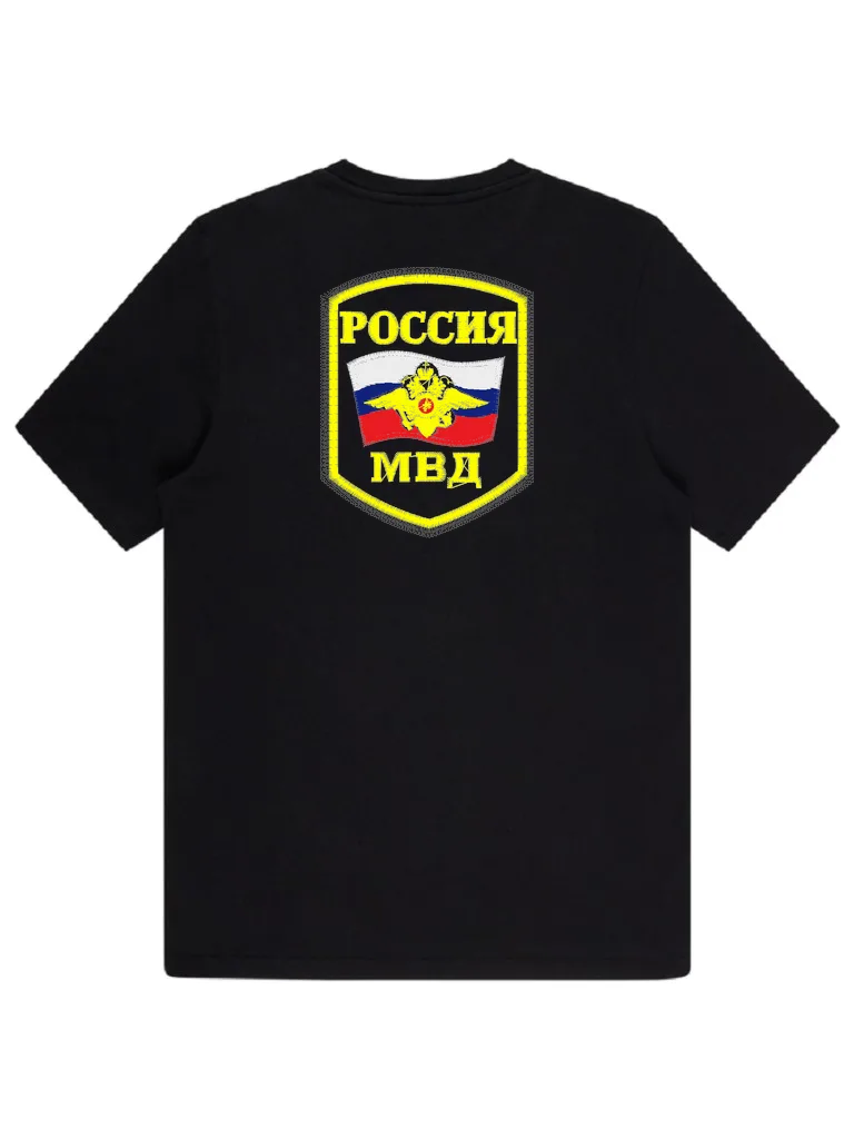 Дизайн машинной вышивки «Шеврон МВД России» (71.6×90.9 мм) — вид 4