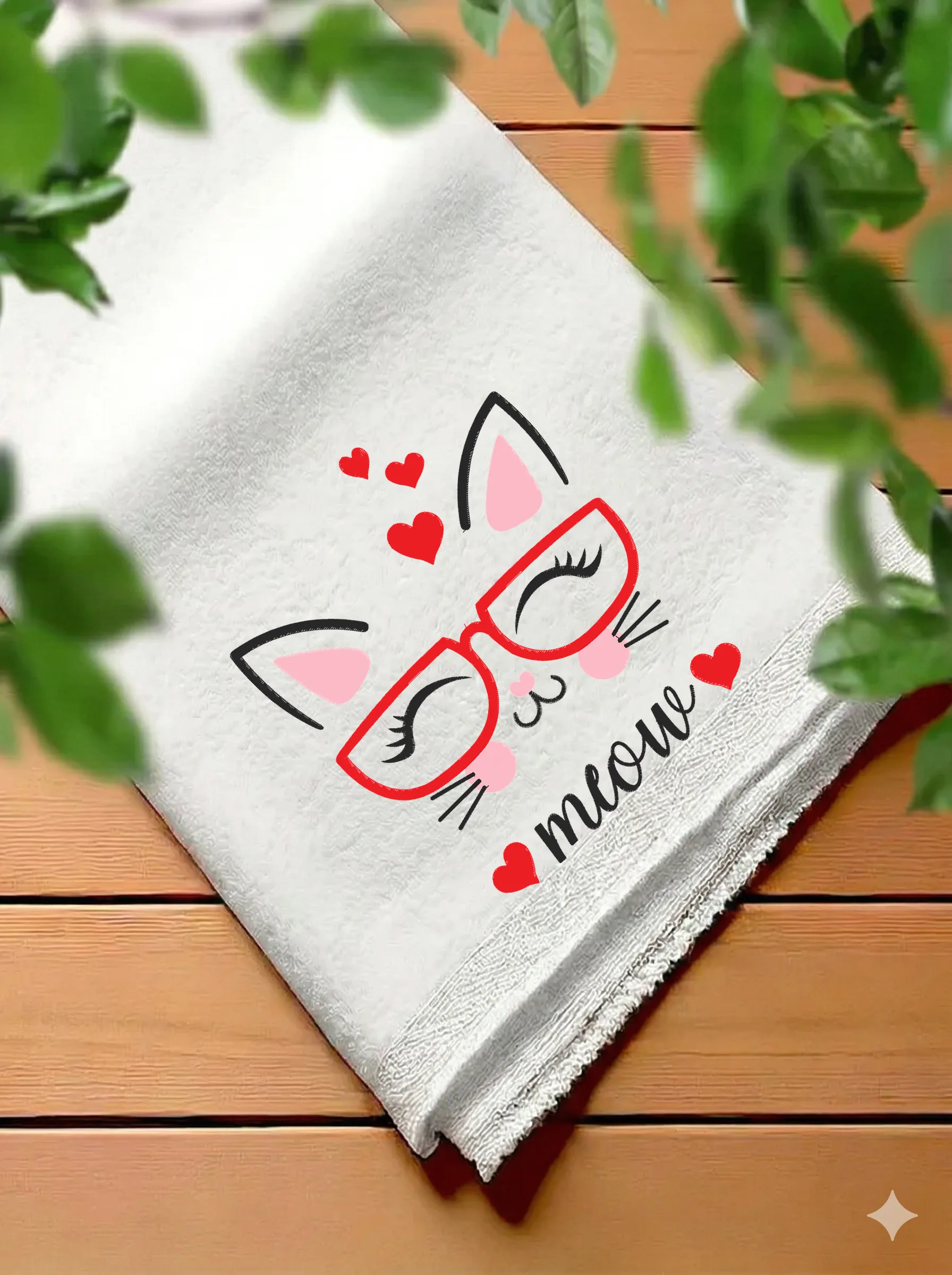 Милая кошечка в очках (миниатюра 7)
