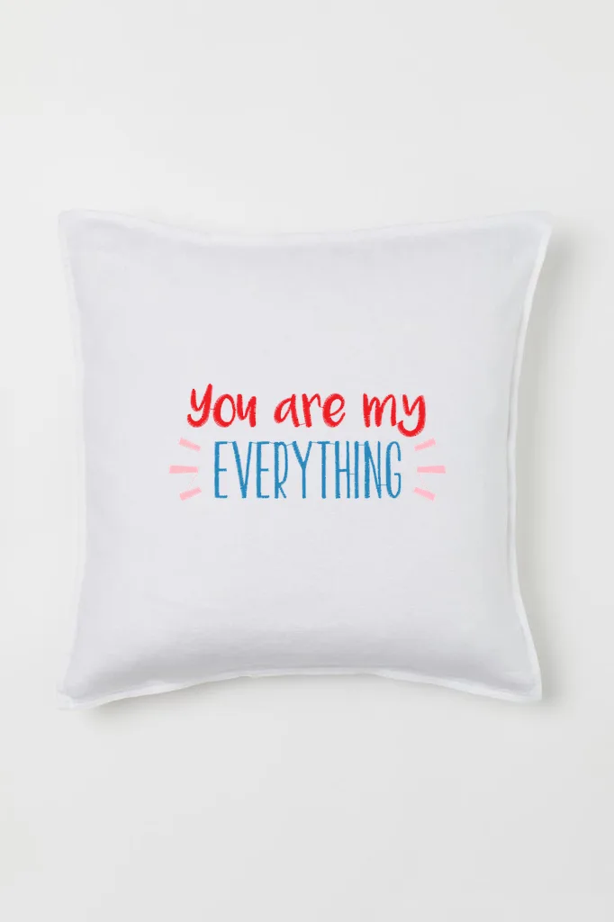 Дизайн машинной вышивки «Надпись You Are My Everything» (48.9×114.4 мм) — вид 2