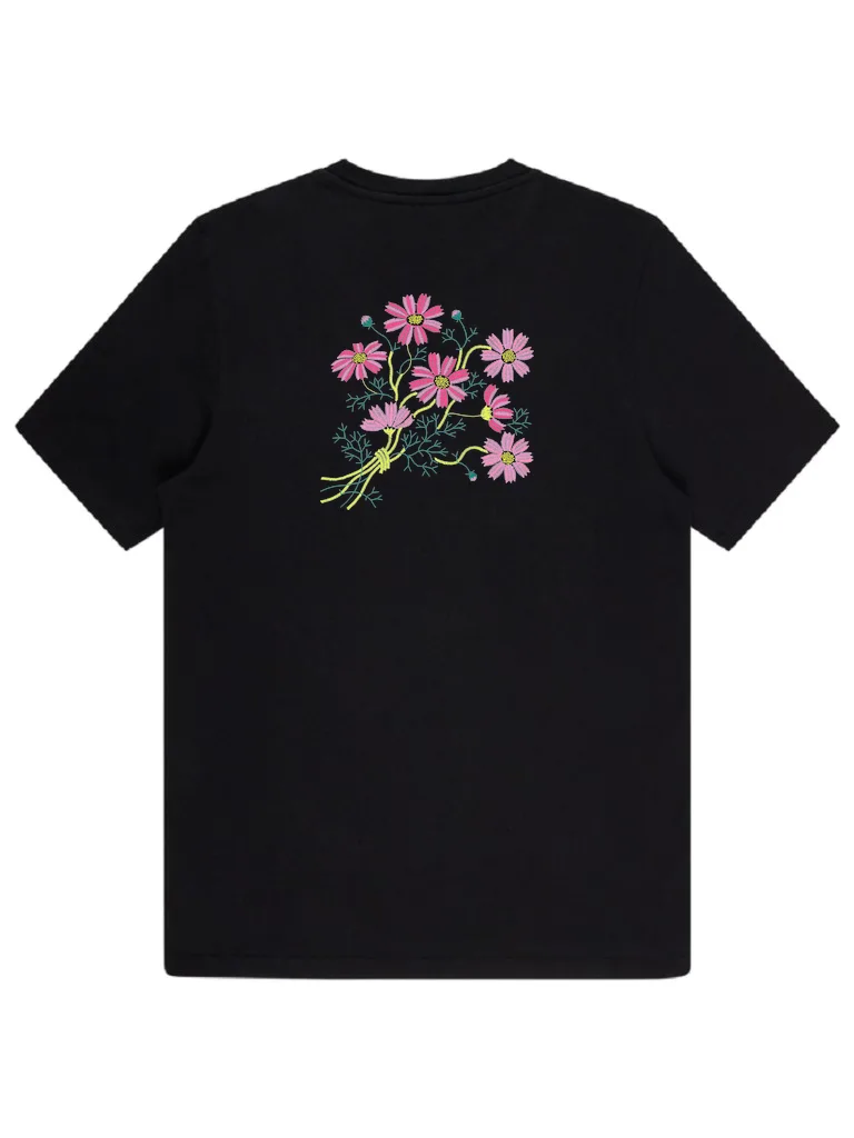 Дизайн машинной вышивки «Букет розовых космей» (97.8×99.4 мм) — вид 4