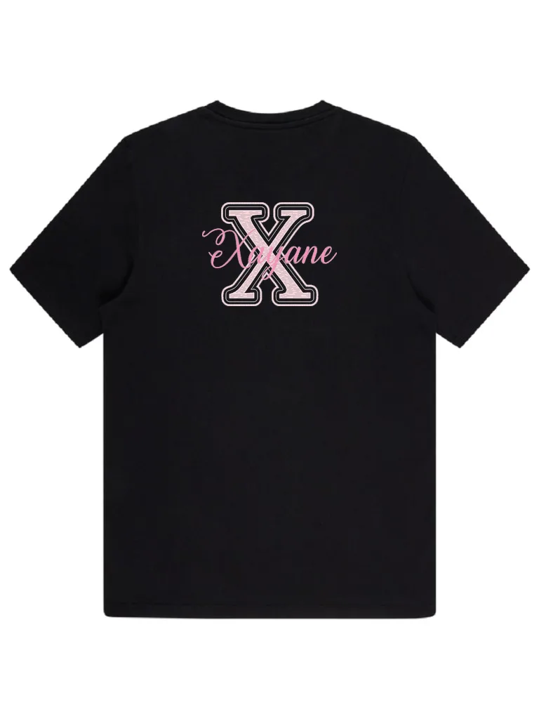 Дизайн машинной вышивки «Именная монограмма Xayane» (99.2×76.4 мм) — вид 4