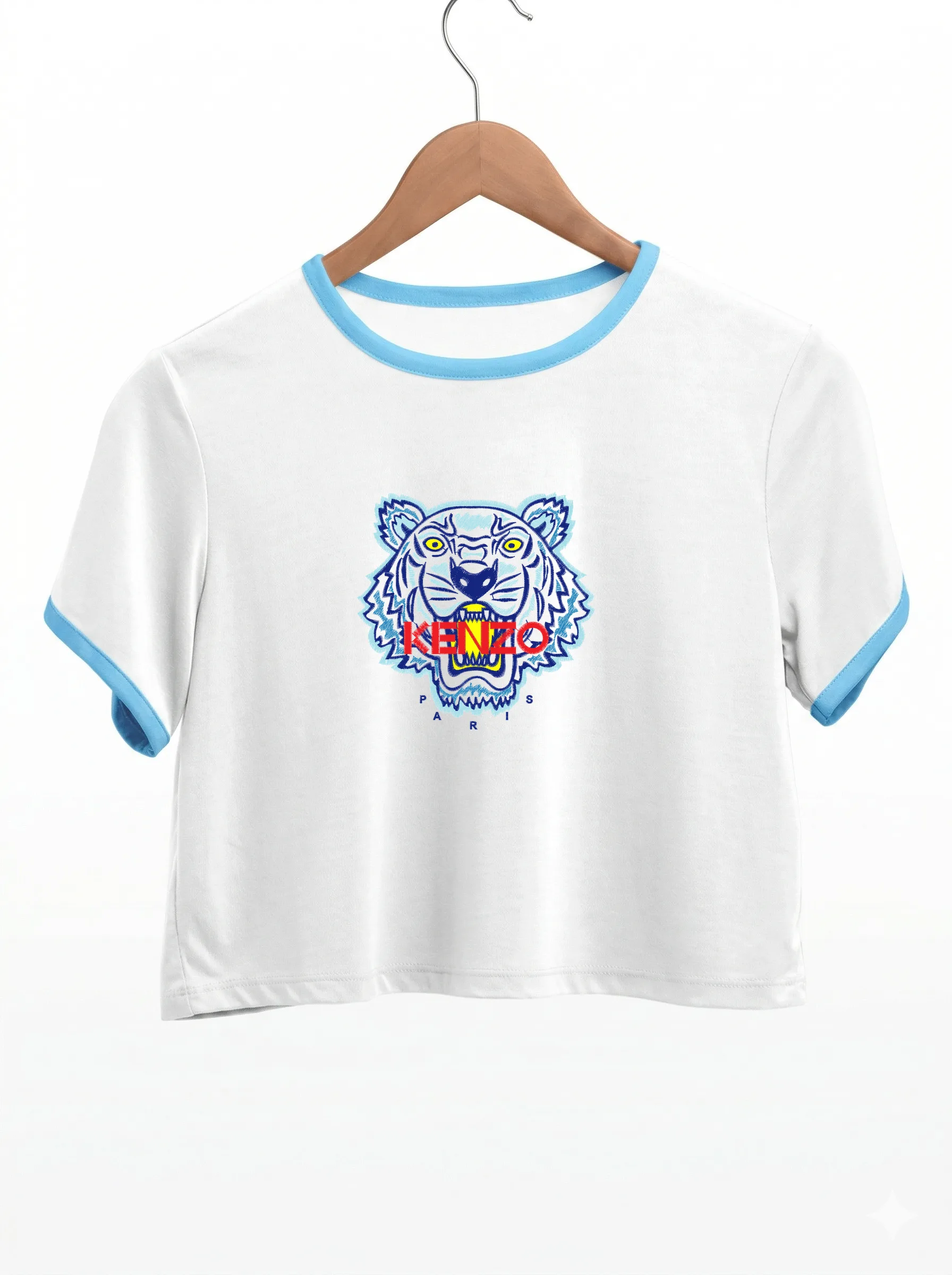 Дизайн машинной вышивки «Модный тигр Kenzo» (150.6×150.2 мм) — вид 9