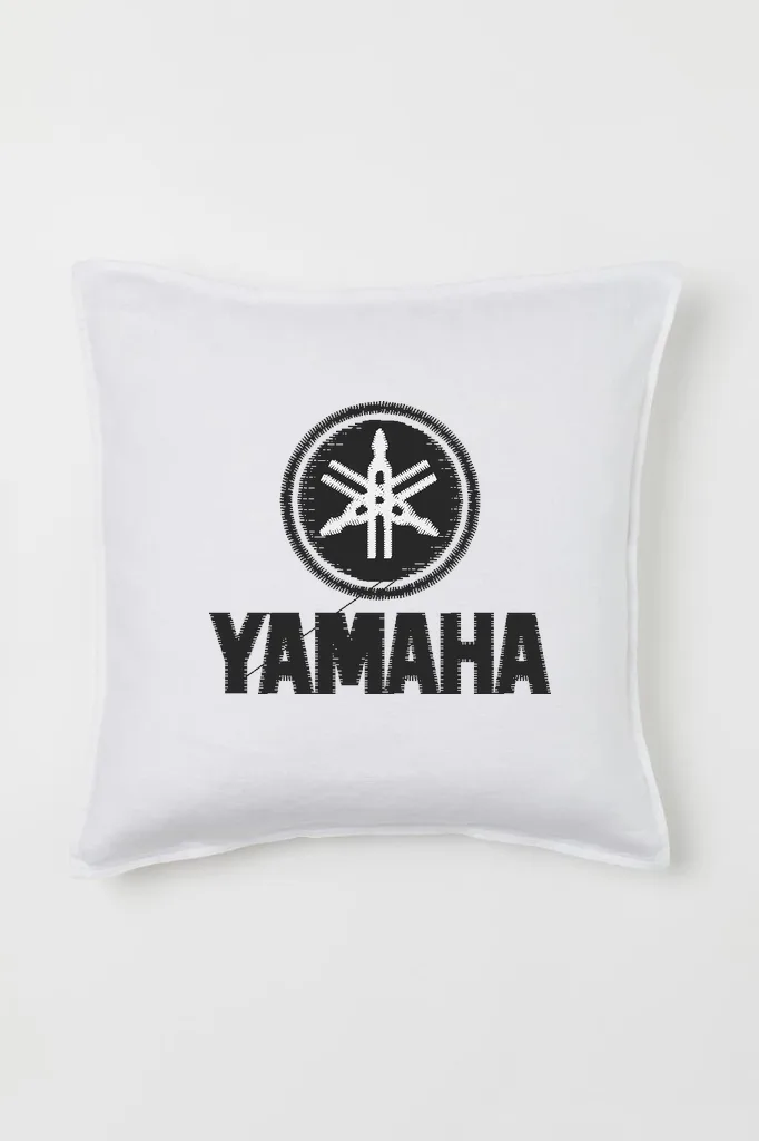 Дизайн машинной вышивки «Эмблема Yamaha» (56.4×48.2 мм) — вид 2