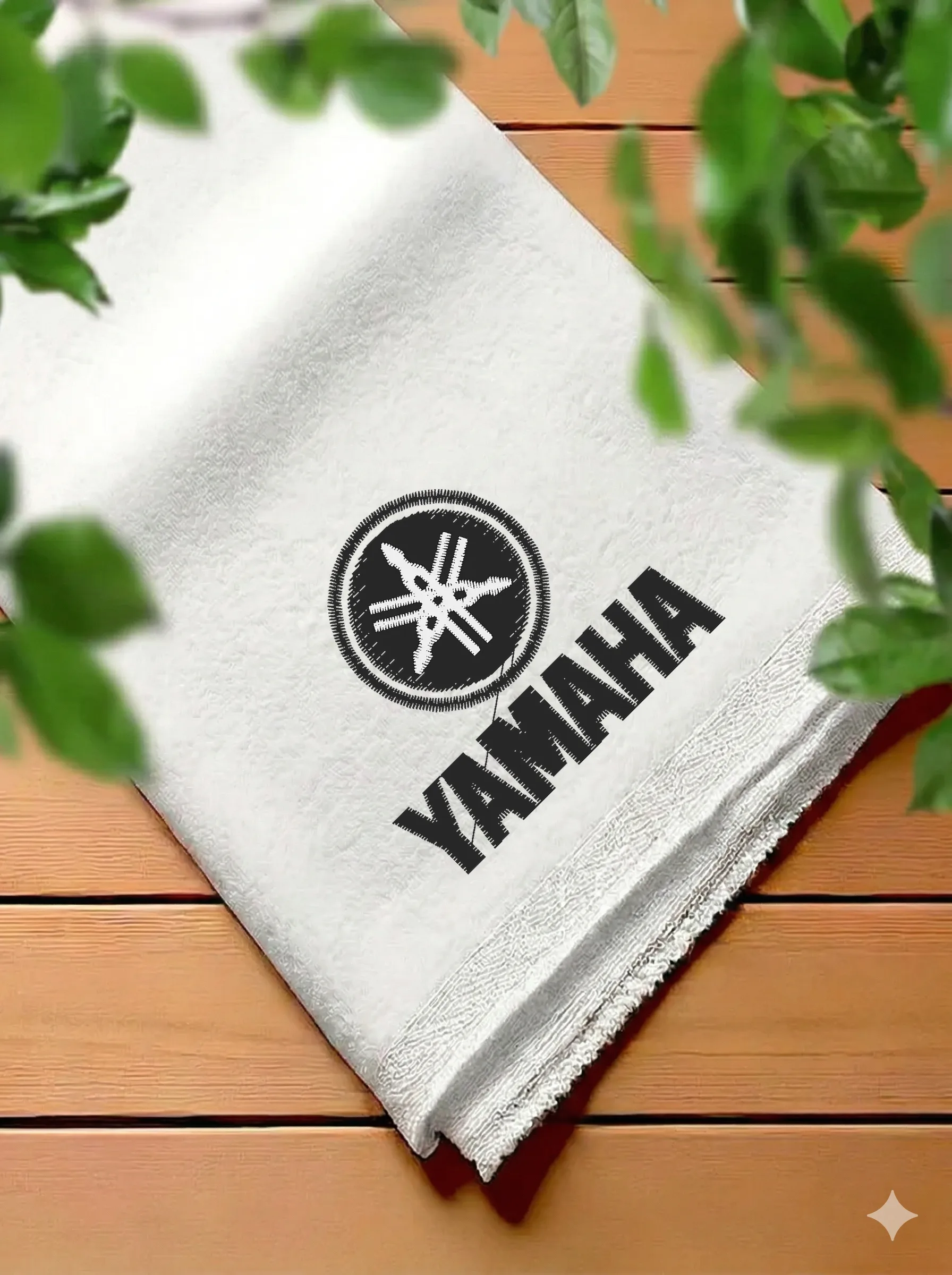 Дизайн машинной вышивки «Эмблема Yamaha» (56.4×48.2 мм) — вид 7