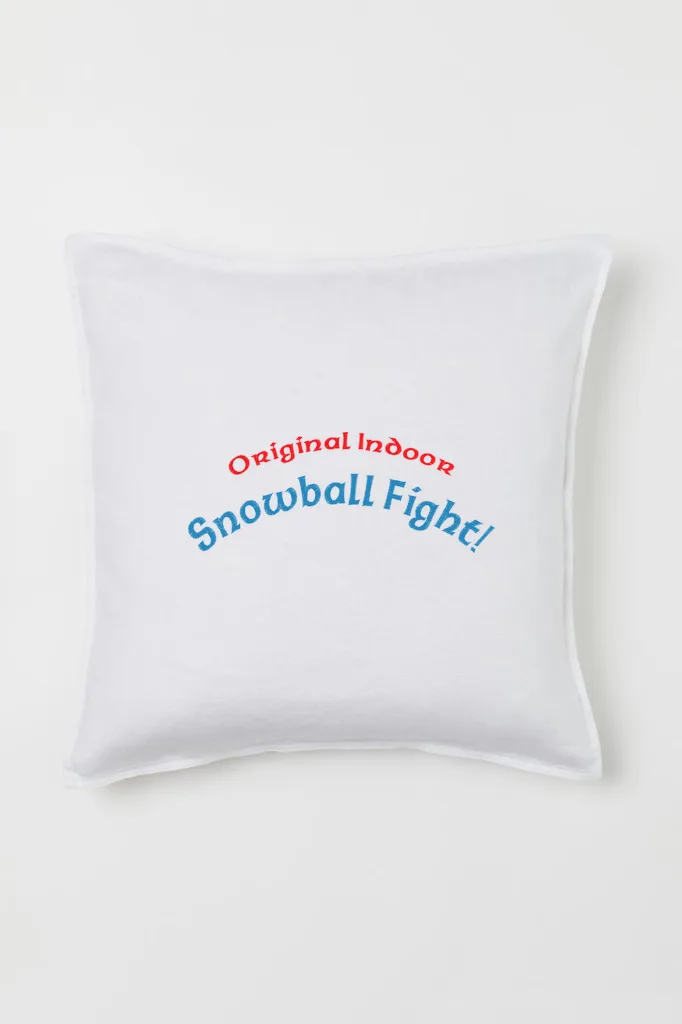 Дизайн машинной вышивки «Надпись Snowball Fight» (66.8×169.6 мм) — вид 2