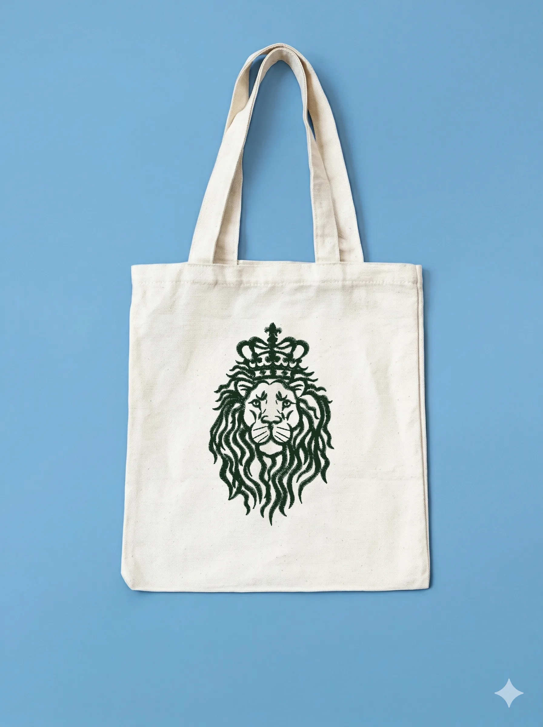 Дизайн машинной вышивки «Лев в короне» (61.7×100.1 мм) — вид 10