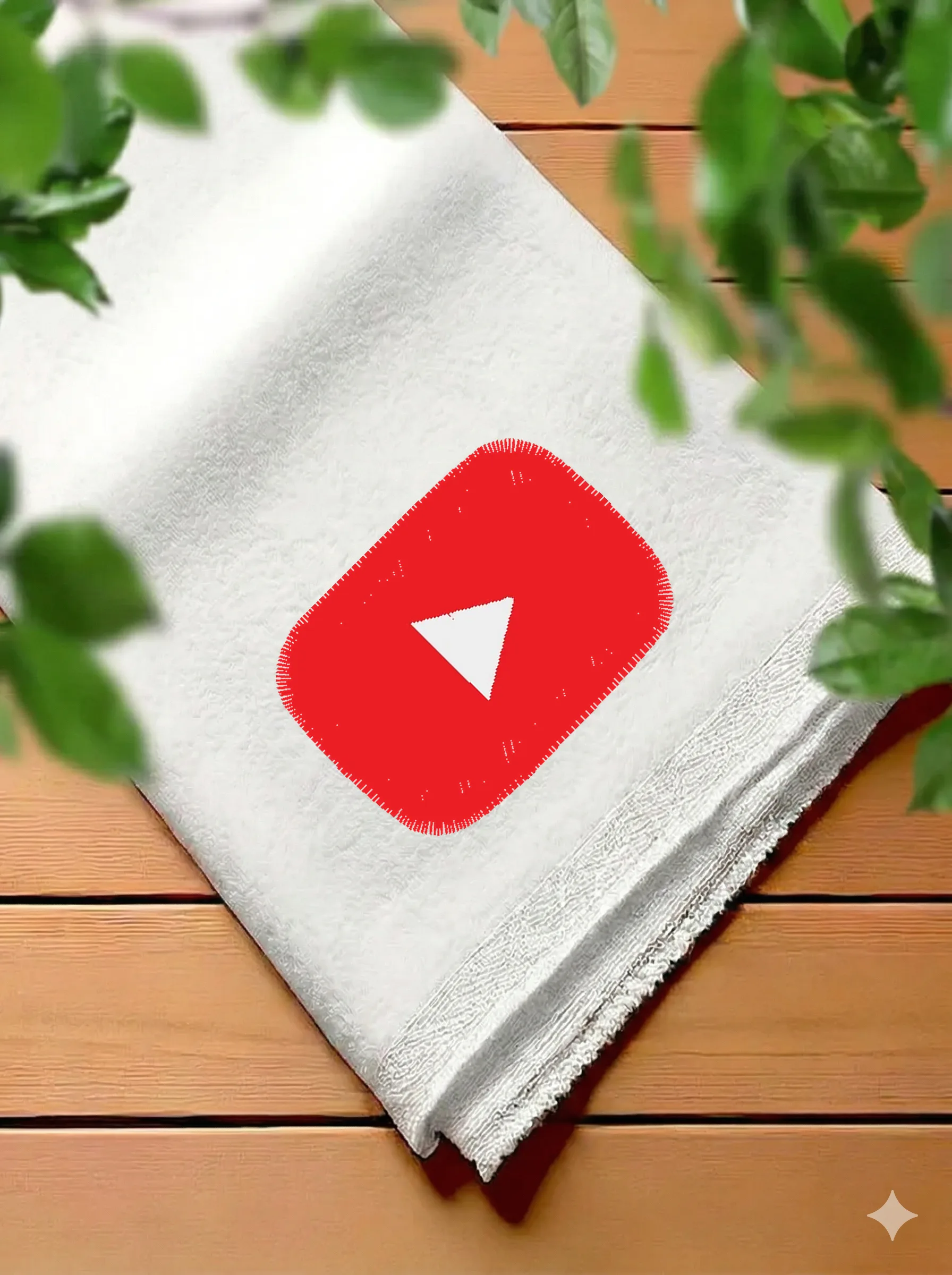Дизайн машинной вышивки «Логотип YouTube» (38×27.4 мм) — вид 7