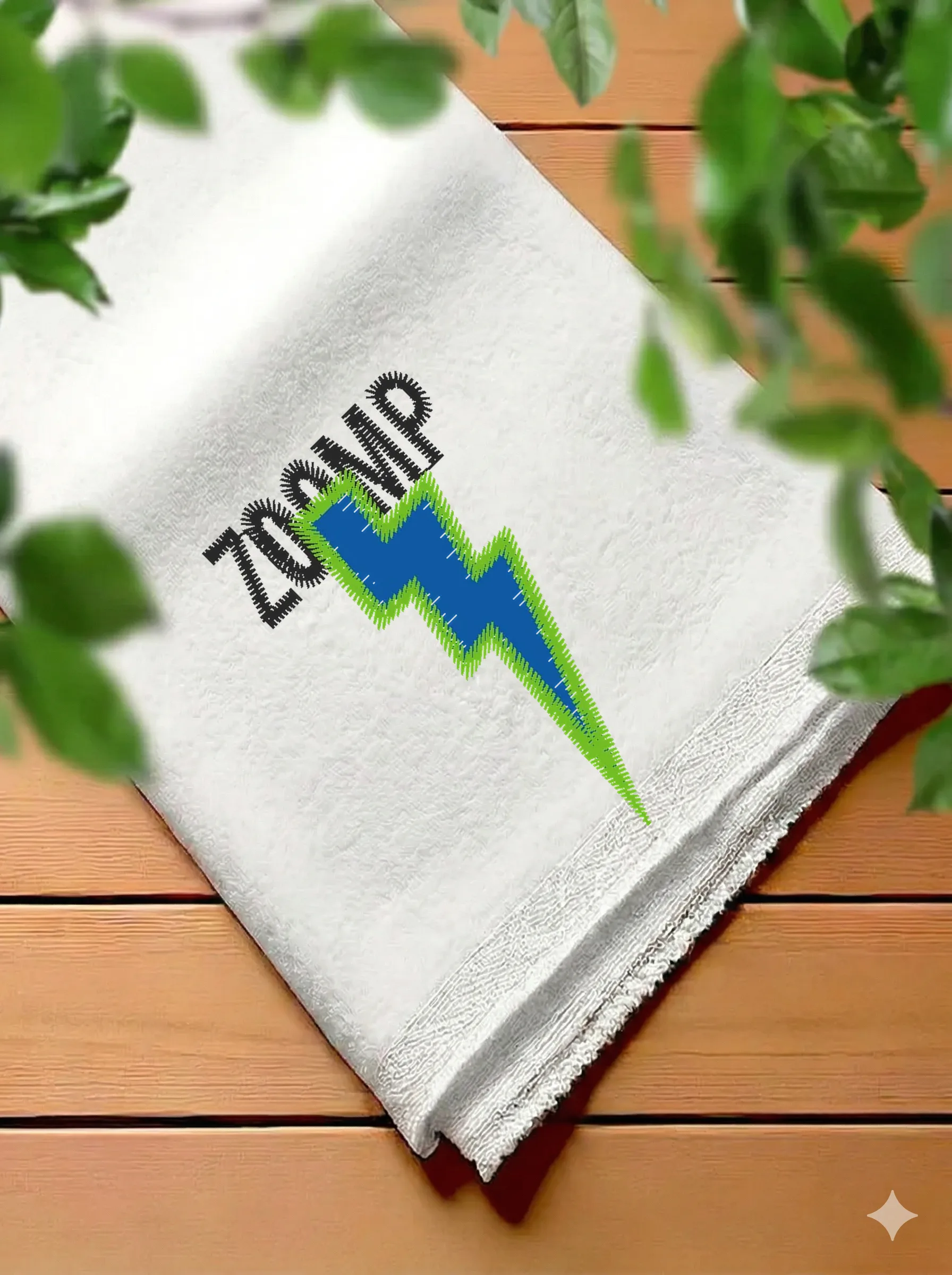 Дизайн машинной вышивки «Молния ZOOMP» (27.8×50.8 мм) — вид 7
