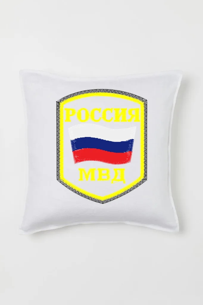 Дизайн машинной вышивки «Шеврон МВД России» (71.7×90.5 мм) — вид 2