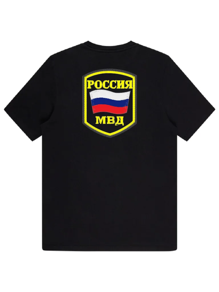 Дизайн машинной вышивки «Шеврон МВД России» (71.7×90.5 мм) — вид 4