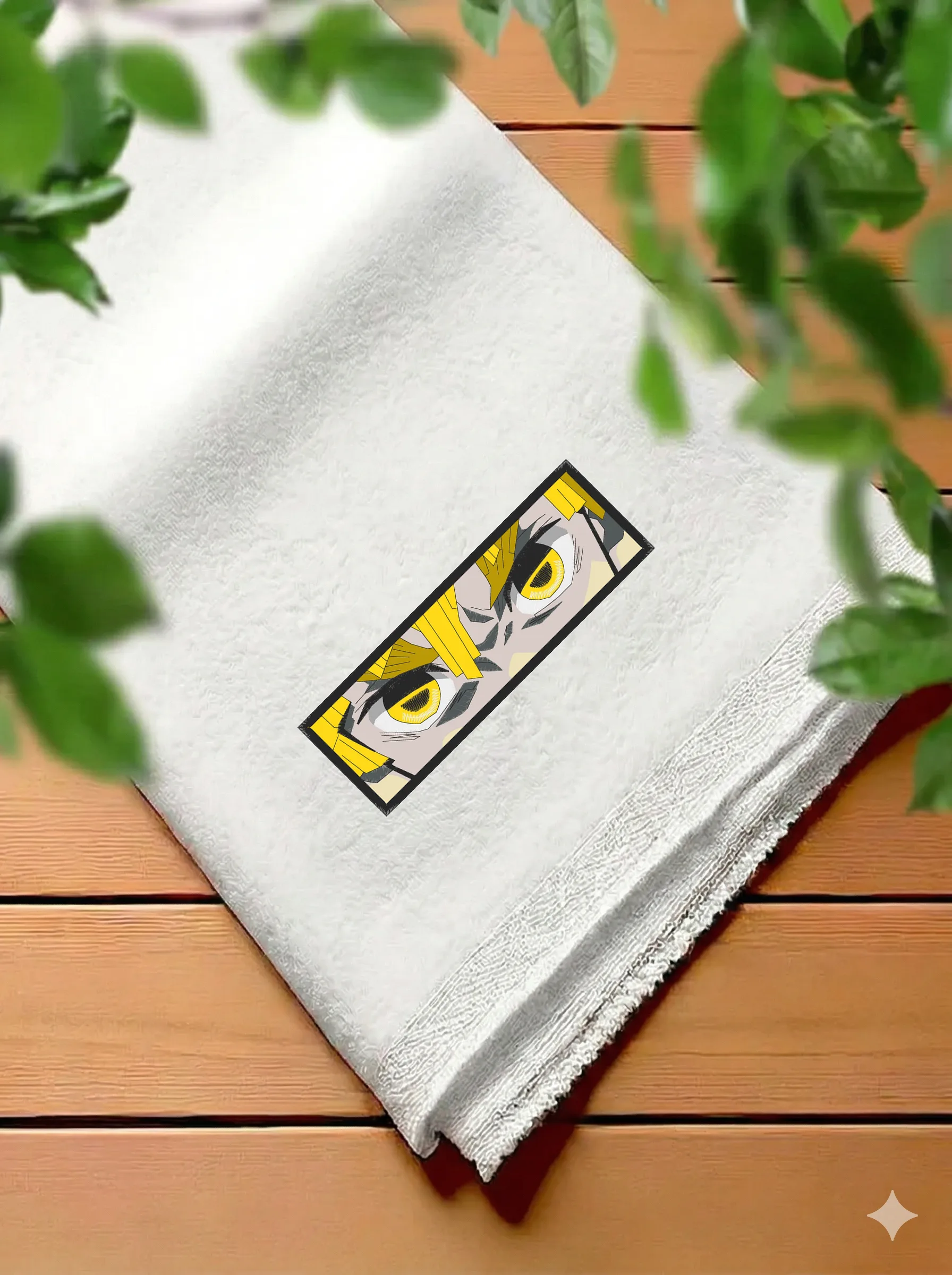 Дизайн машинной вышивки «Взгляд аниме героя» (226.4×75.4 мм) — вид 7