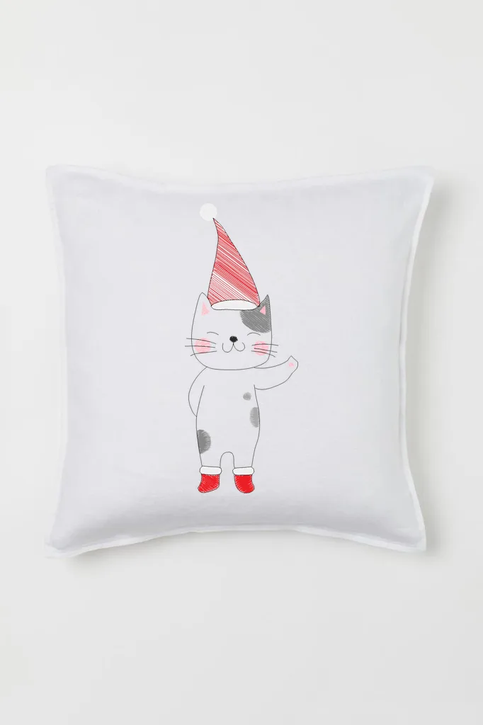 Новогодний милый котик (миниатюра 2)