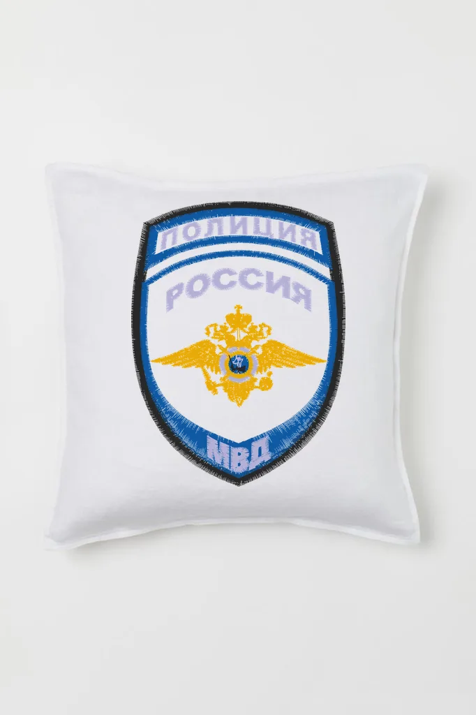 Дизайн машинной вышивки «Шеврон Полиция России» (75.4×100.4 мм) — вид 2