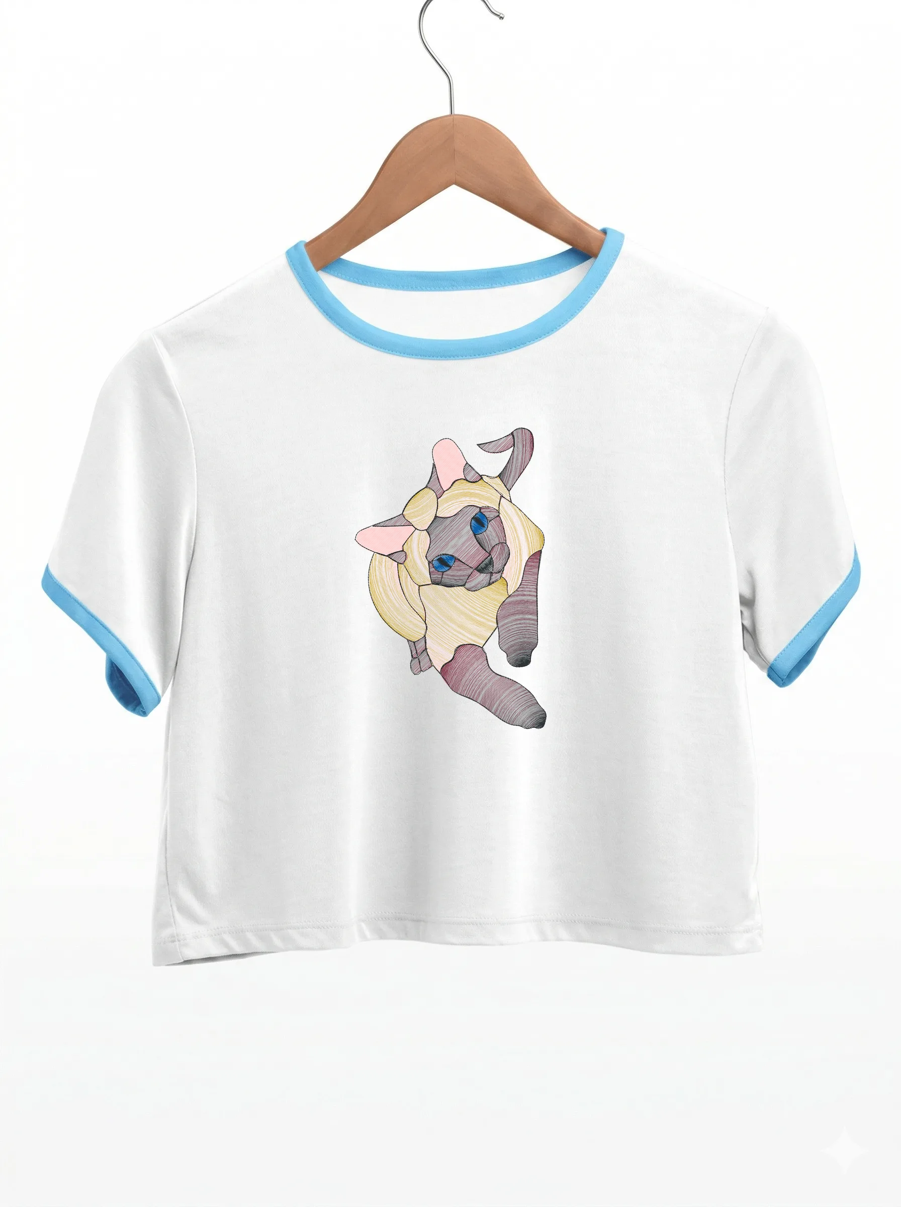 Игривая сиамская кошка (миниатюра 9)