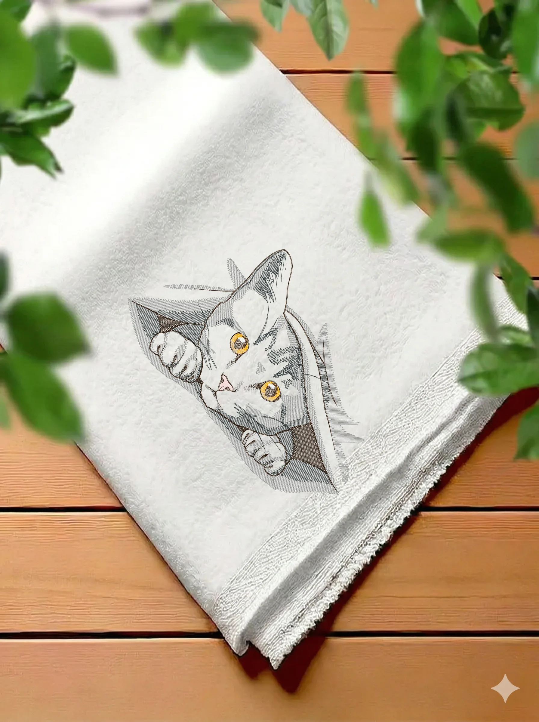Любопытный котик (миниатюра 7)