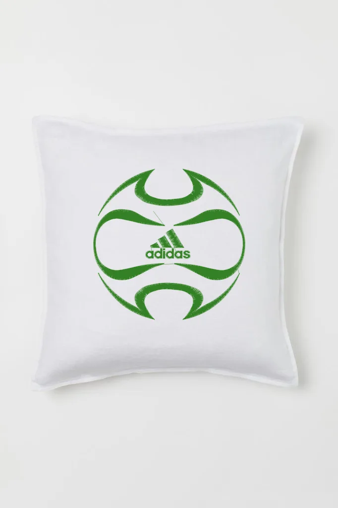 Дизайн машинной вышивки «Спортивный логотип Adidas» (133×132.2 мм) — вид 2