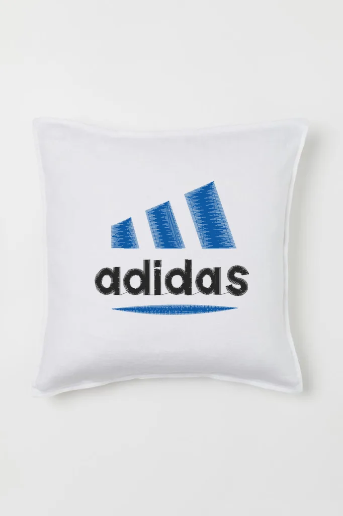 Дизайн машинной вышивки «Логотип Adidas» (120×103.8 мм) — вид 2