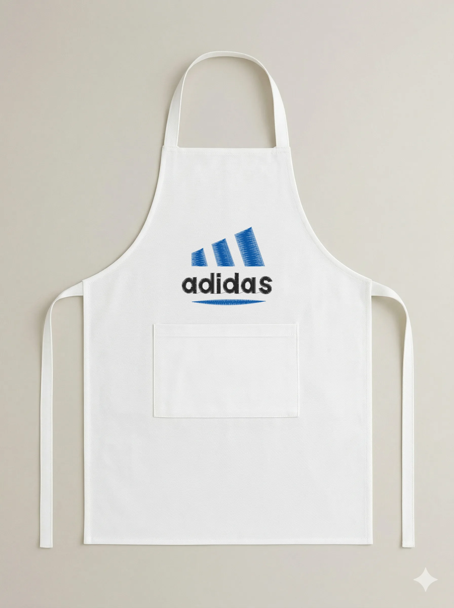 Дизайн машинной вышивки «Логотип Adidas» (120×103.8 мм) — вид 6