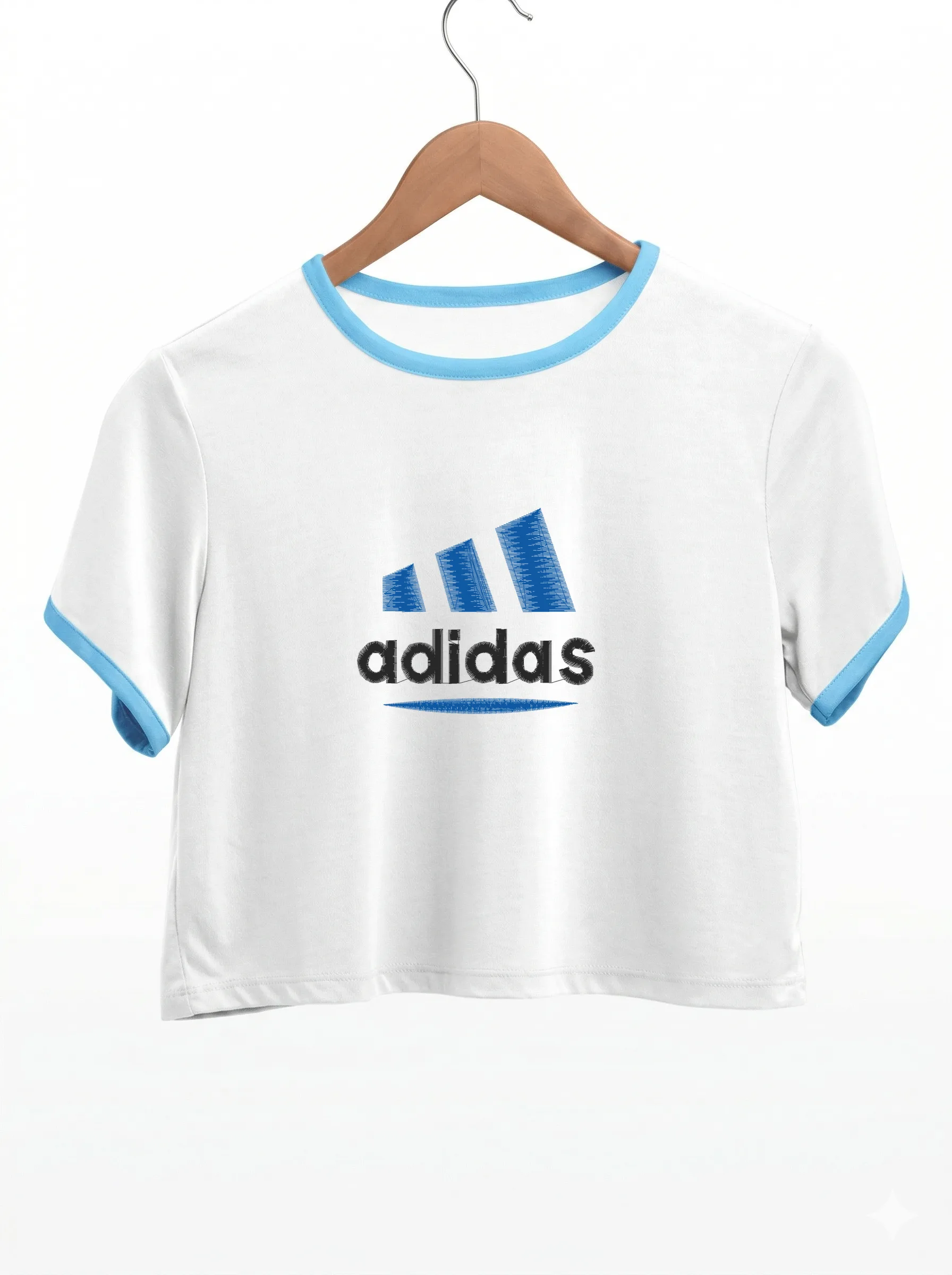 Дизайн машинной вышивки «Логотип Adidas» (120×103.8 мм) — вид 9