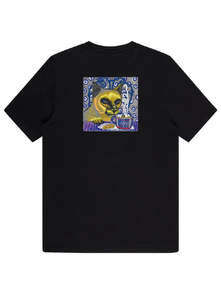 Сиамский кот и кофе (миниатюра 4)