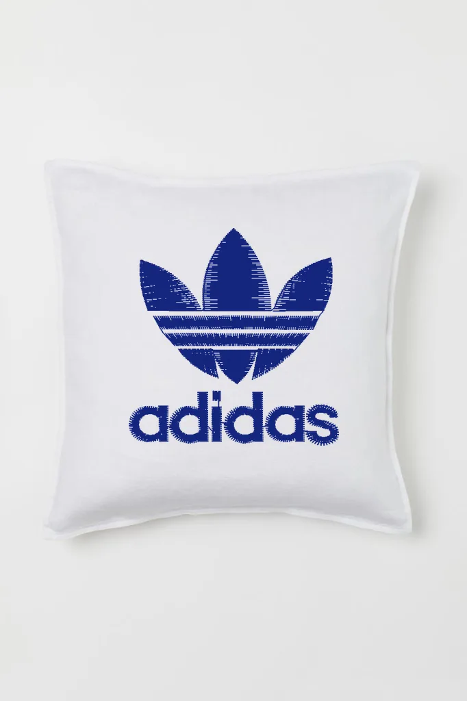 Дизайн машинной вышивки «Спортивный логотип Adidas» (42.8×44.2 мм) — вид 2