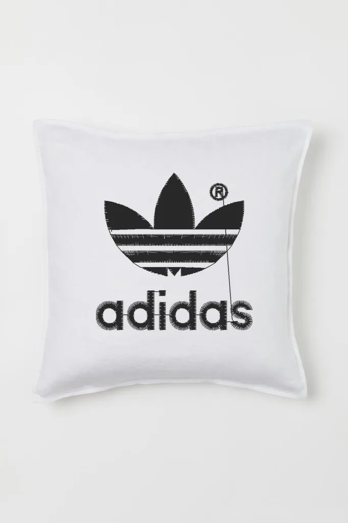 Дизайн машинной вышивки «Классический логотип Adidas» (59.5×59.9 мм) — вид 2
