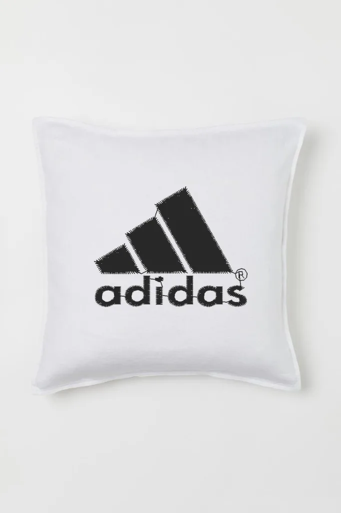 Дизайн машинной вышивки «Логотип Adidas» (51.2×40.2 мм) — вид 2