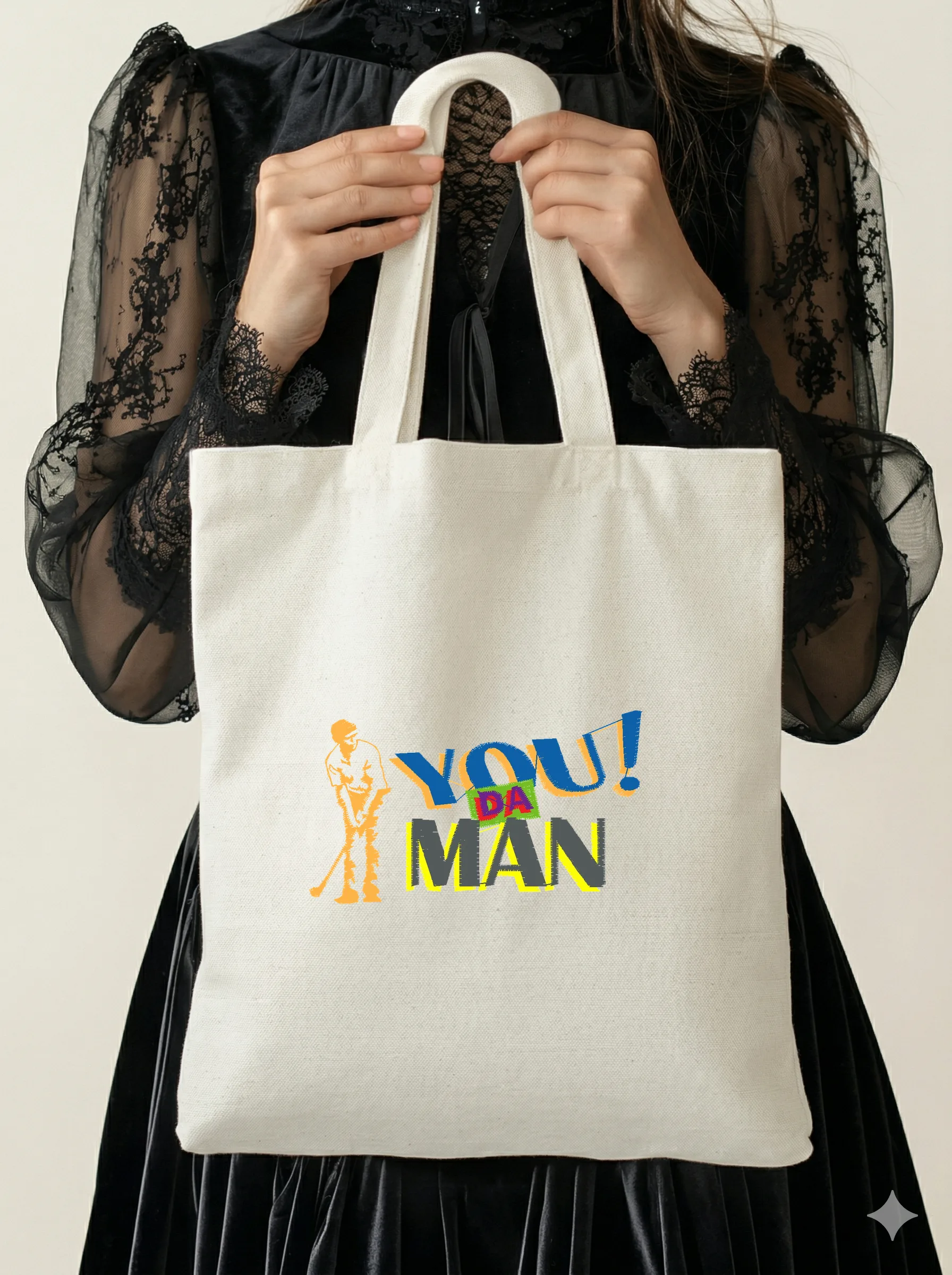 Дизайн машинной вышивки «Гольфист You Da Man» (85.2×49.6 мм) — вид 5