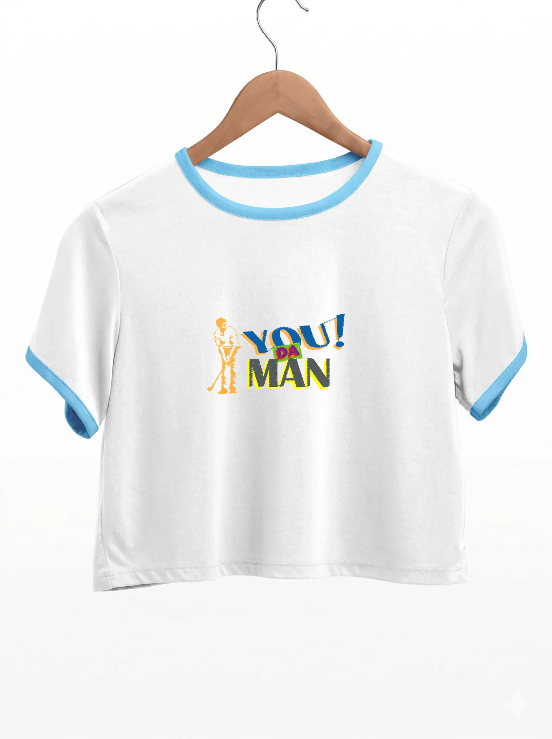 Дизайн машинной вышивки «Гольфист You Da Man» (85.2×49.6 мм) — вид 9