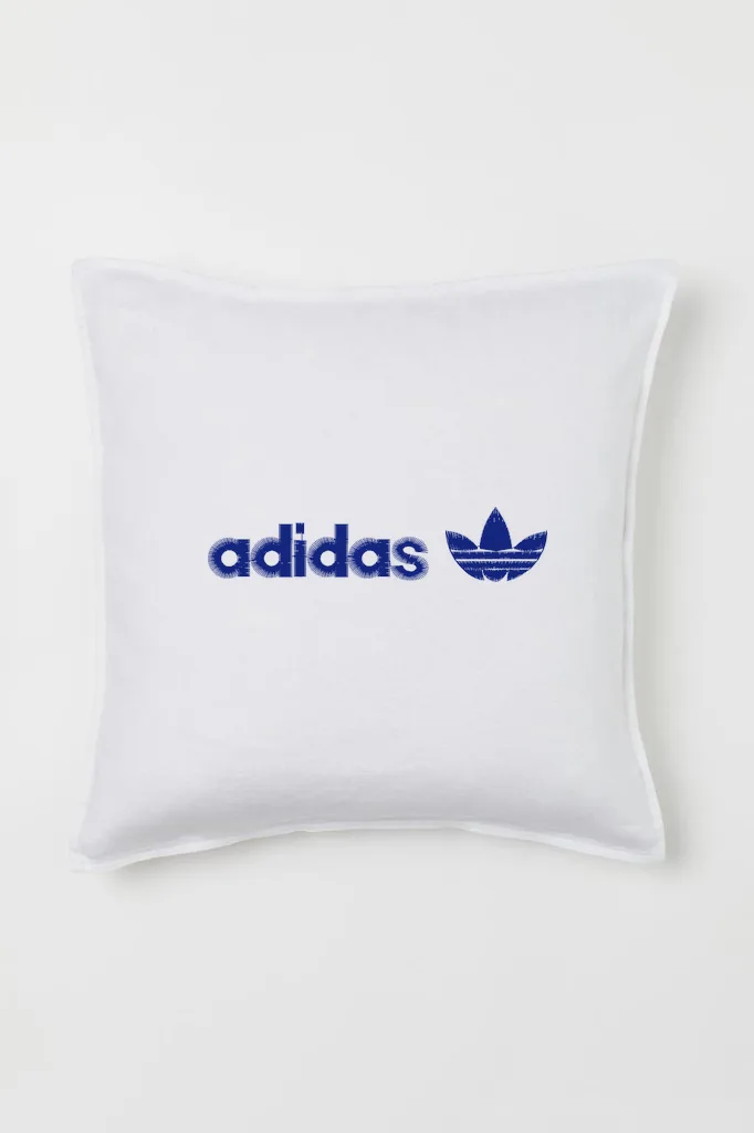 Дизайн машинной вышивки «Спортивный логотип Adidas» (114.3×25.2 мм) — вид 2