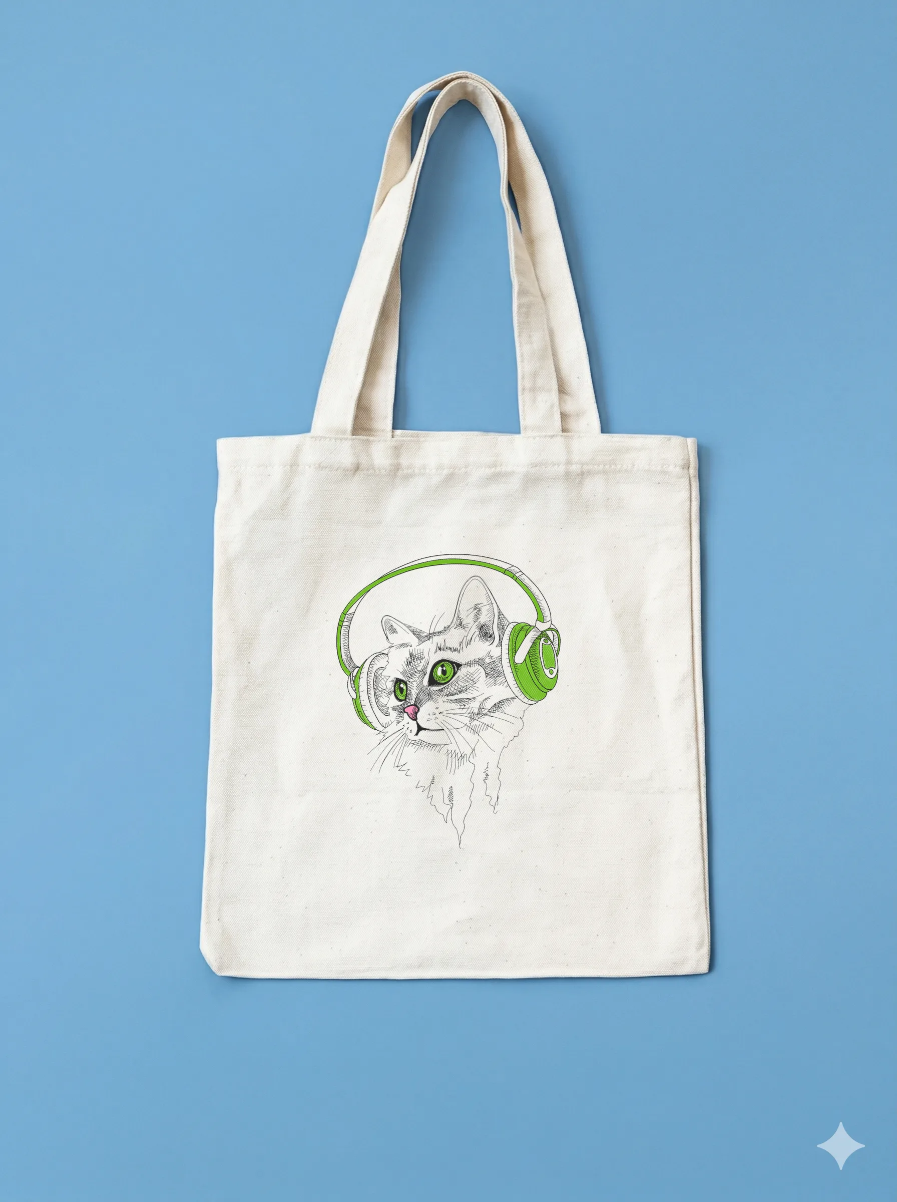 Кот в наушниках (миниатюра 10)