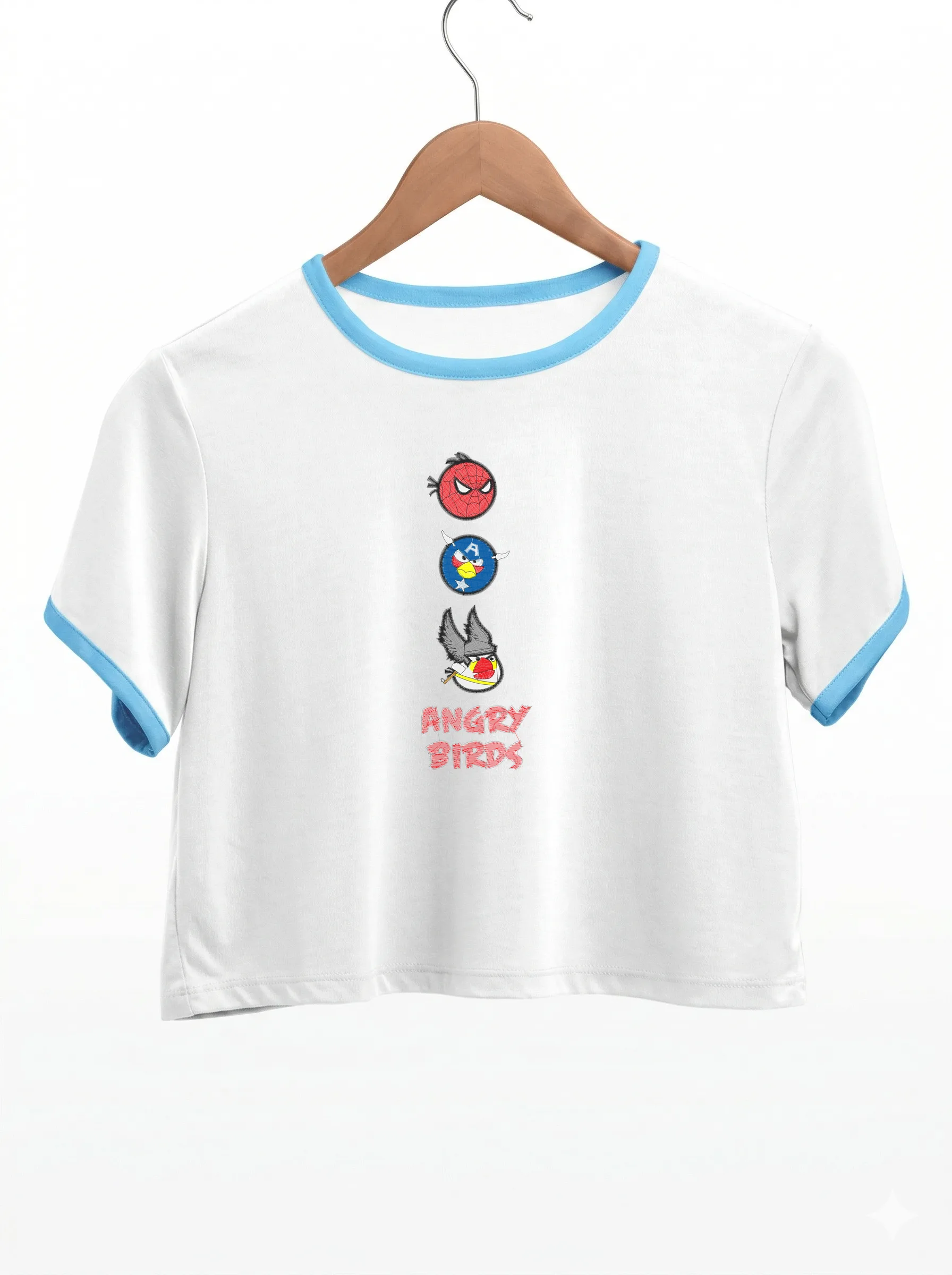 Дизайн машинной вышивки «Angry Birds Супергерои» (96.8×278.6 мм) — вид 9