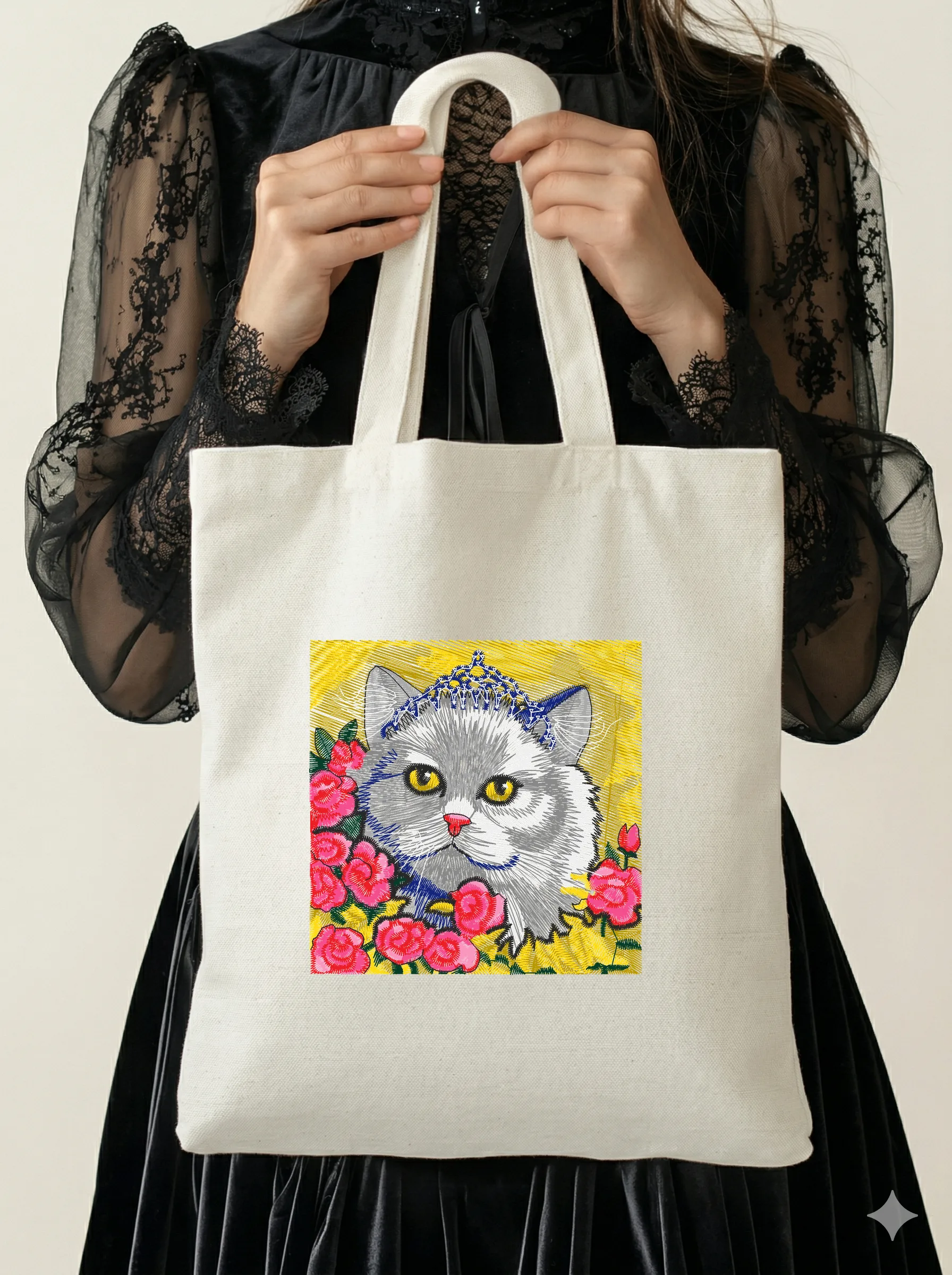 Кошка в ажурной короне (миниатюра 5)