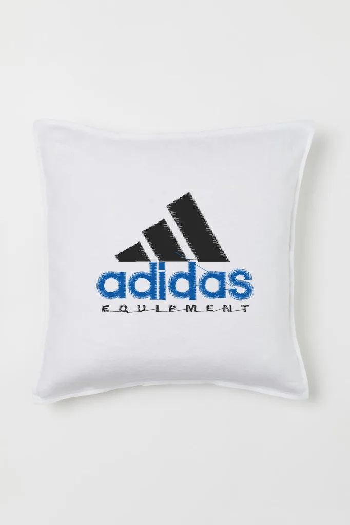 Дизайн машинной вышивки «Спортивный логотип Adidas» (90.1×69.1 мм) — вид 2