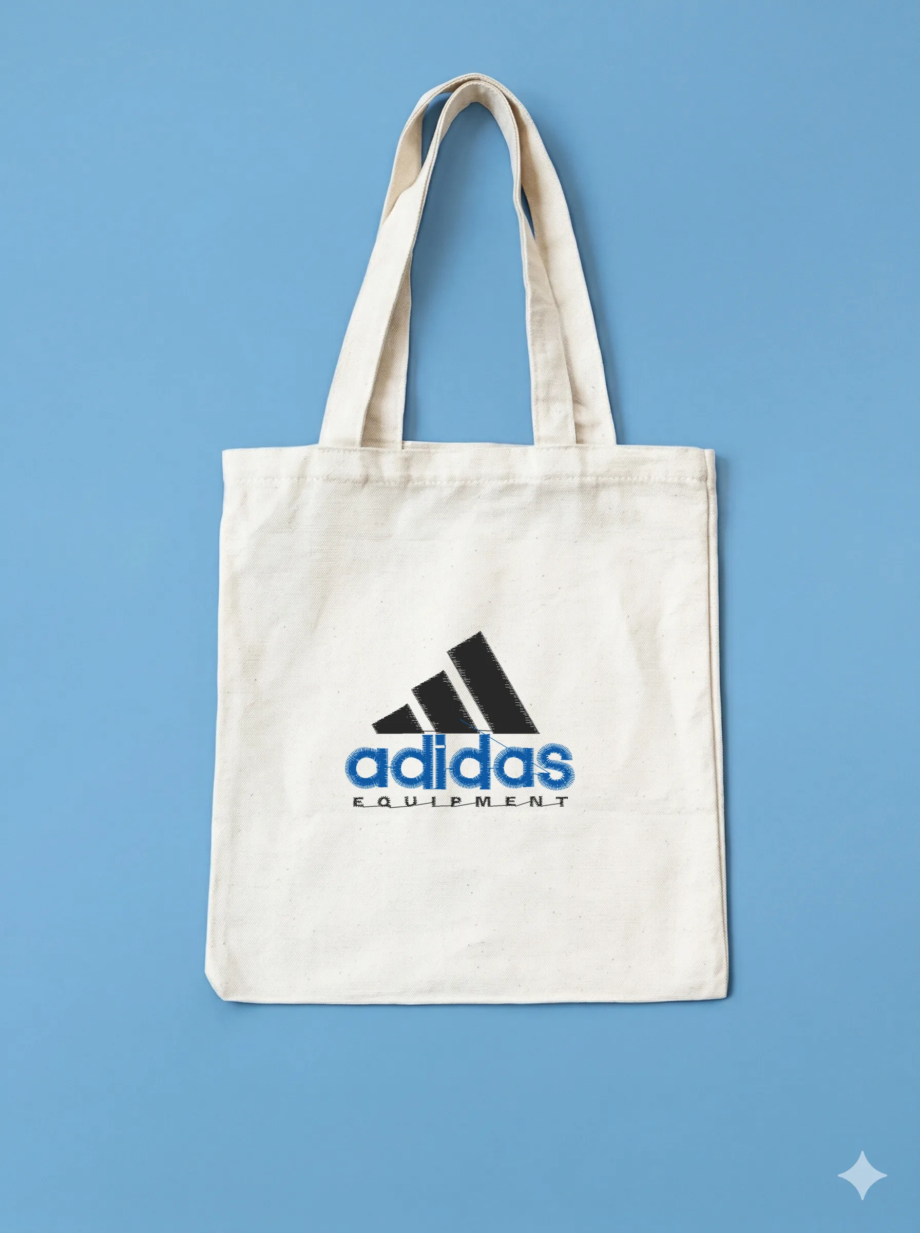 Дизайн машинной вышивки «Спортивный логотип Adidas» (90.1×69.1 мм) — вид 10