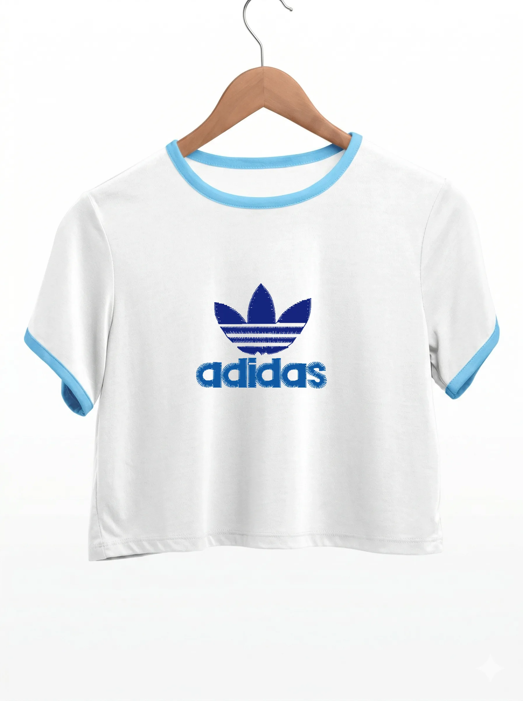 Дизайн машинной вышивки «Спортивный логотип Adidas» (43.4×34.8 мм) — вид 9