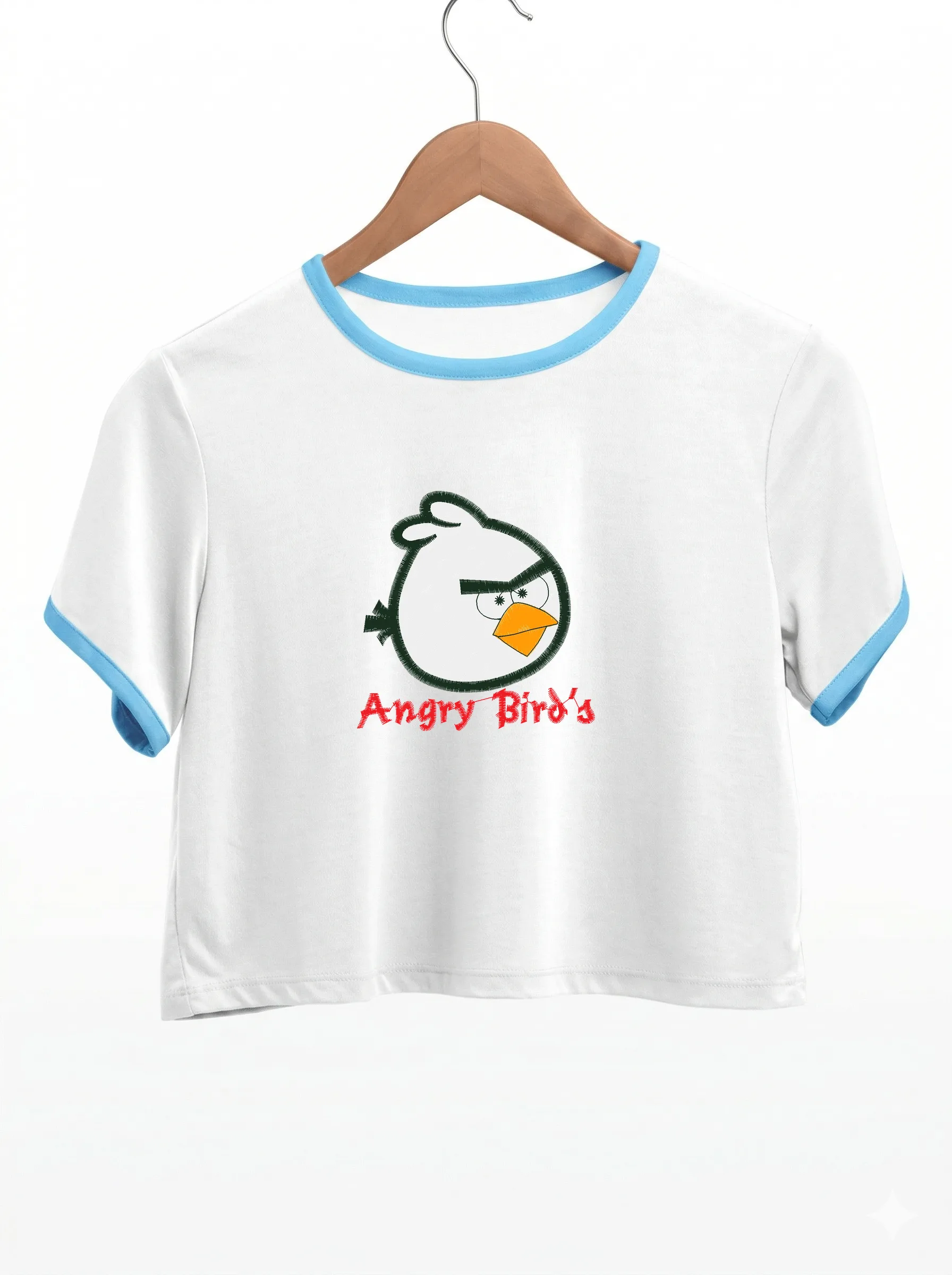 Дизайн машинной вышивки «Злая птичка Angry Birds» (80.4×81.2 мм) — вид 9