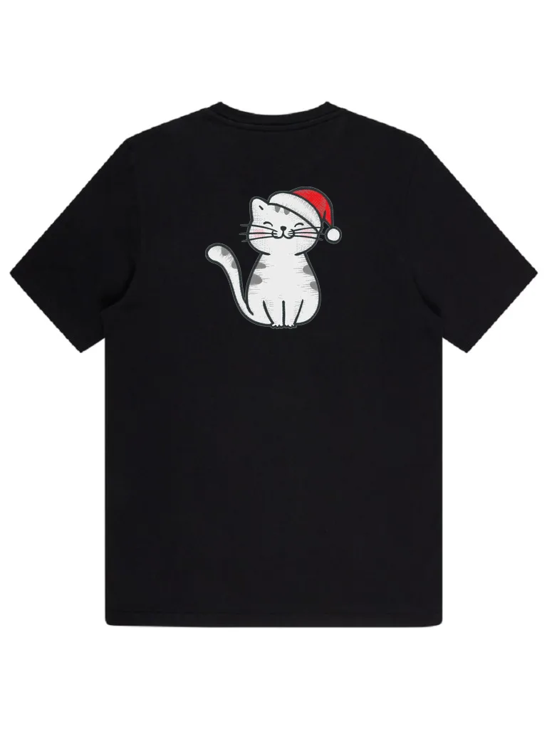Милый новогодний кот (миниатюра 4)